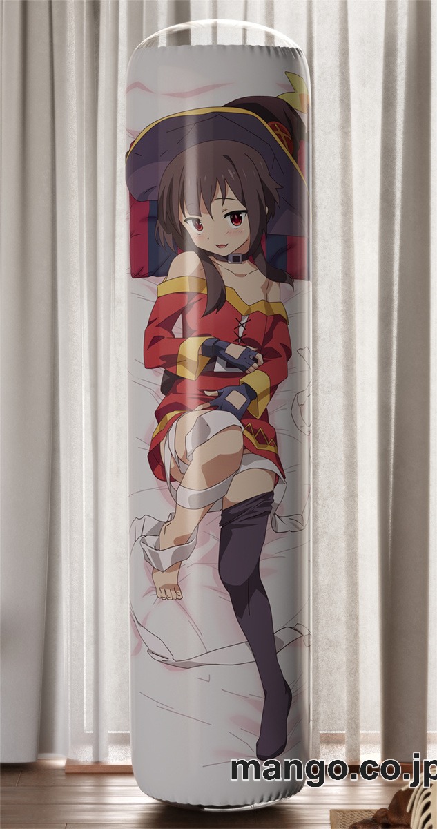【おきあがりこぼし】PVC フィギュア風 / 立体ディスプレイ アニメ キャラクター バランスクッション【この素晴らしい世界に祝福を！】めぐみん PVC製 キャラクターグッズ コレクション用 2