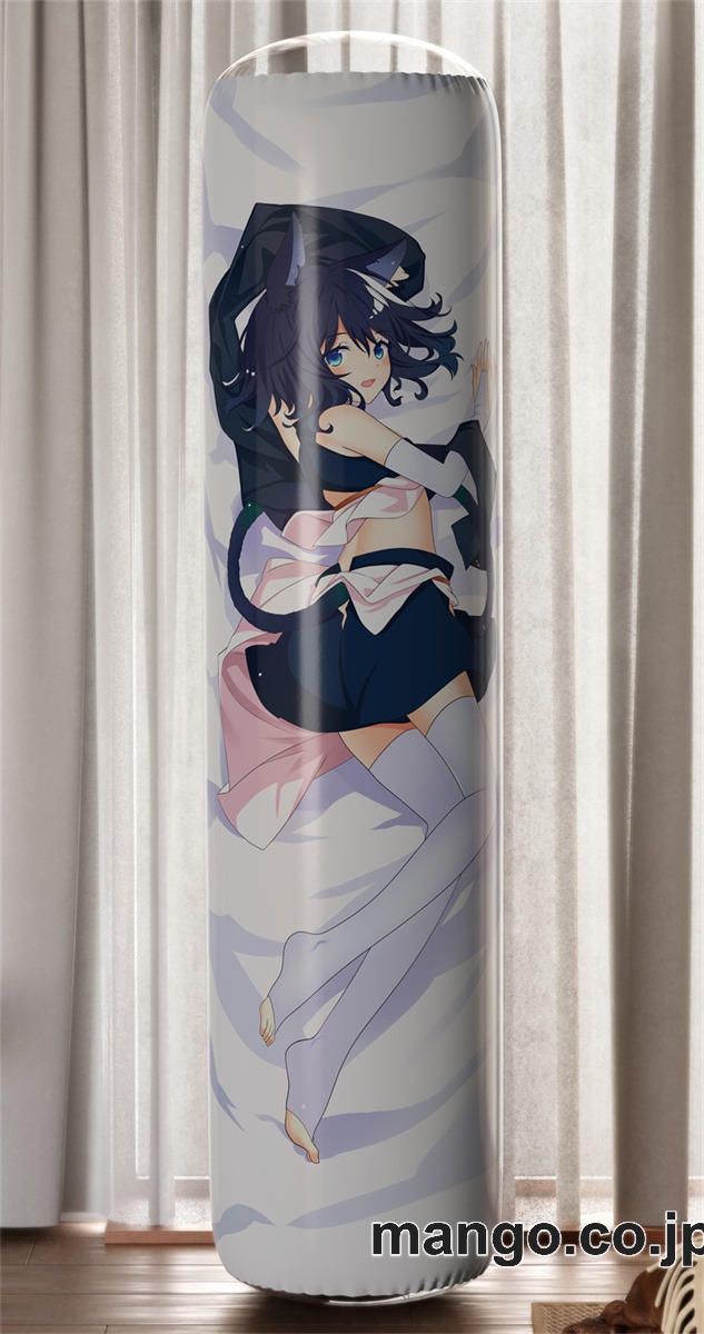 【おきあがりこぼし】PVC フィギュア風 / 立体ディスプレイ アニメ キャラクター バランスクッション【転生したら剣でした】るろお 描き下ろし フラン PVC製 キャラクターグッズ コレクション用 2