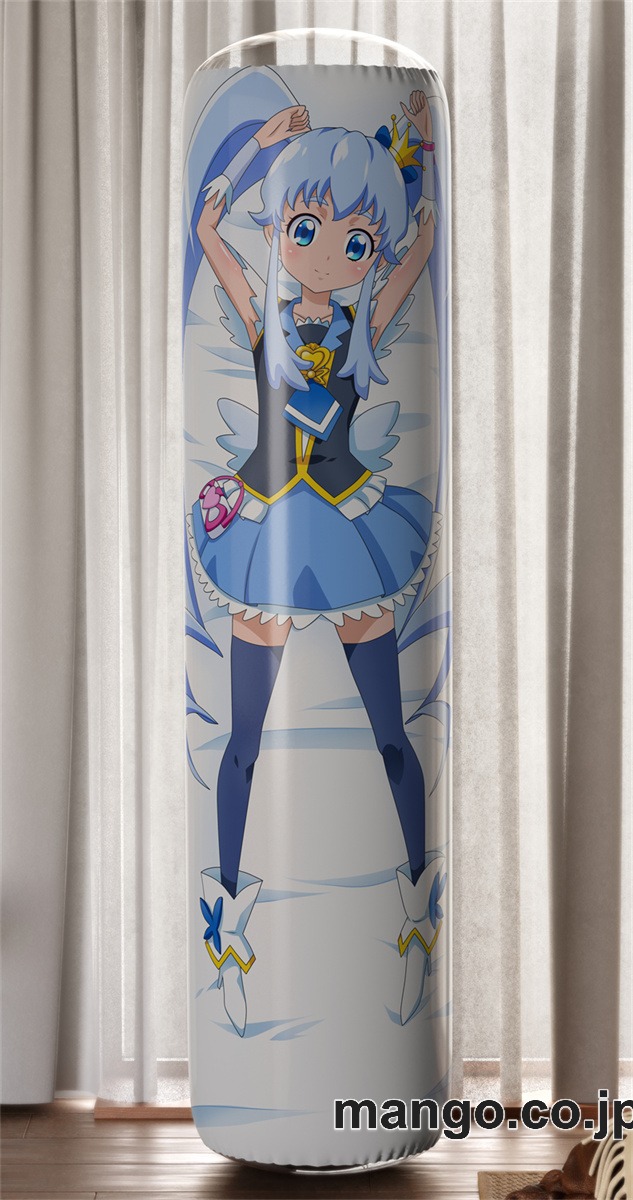 【おきあがりこぼし】PVC フィギュア風 / 立体ディスプレイ アニメ キャラクター バランスクッション【ハピネスチャージプリキュア！】白雪ひめキュアプリンセス PVC製 キャラクターグッズ コレクション用 2