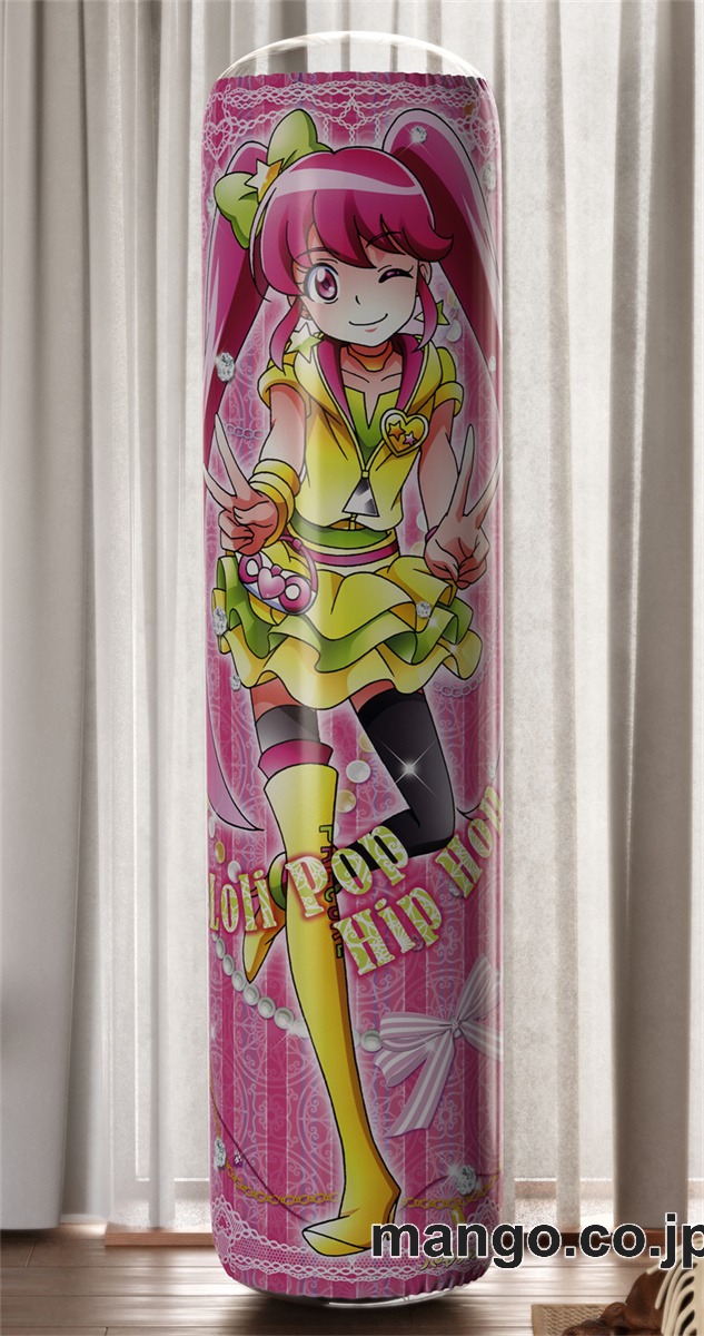 【おきあがりこぼし】PVC フィギュア風 / 立体ディスプレイ アニメ キャラクター バランスクッションハピネスチャージプリキュア！大森ゆうこ&愛乃めぐみ PVC製 キャラクターグッズ コレクション用 2