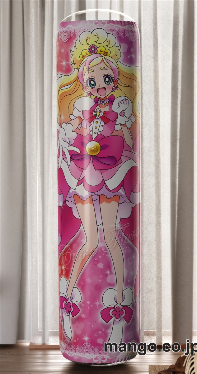 【おきあがりこぼし】PVC フィギュア風 / 立体ディスプレイ アニメ キャラクター バランスクッション【Ｇｏ！プリンセスプリキュア】春野はるか PVC製 キャラクターグッズ コレクション用