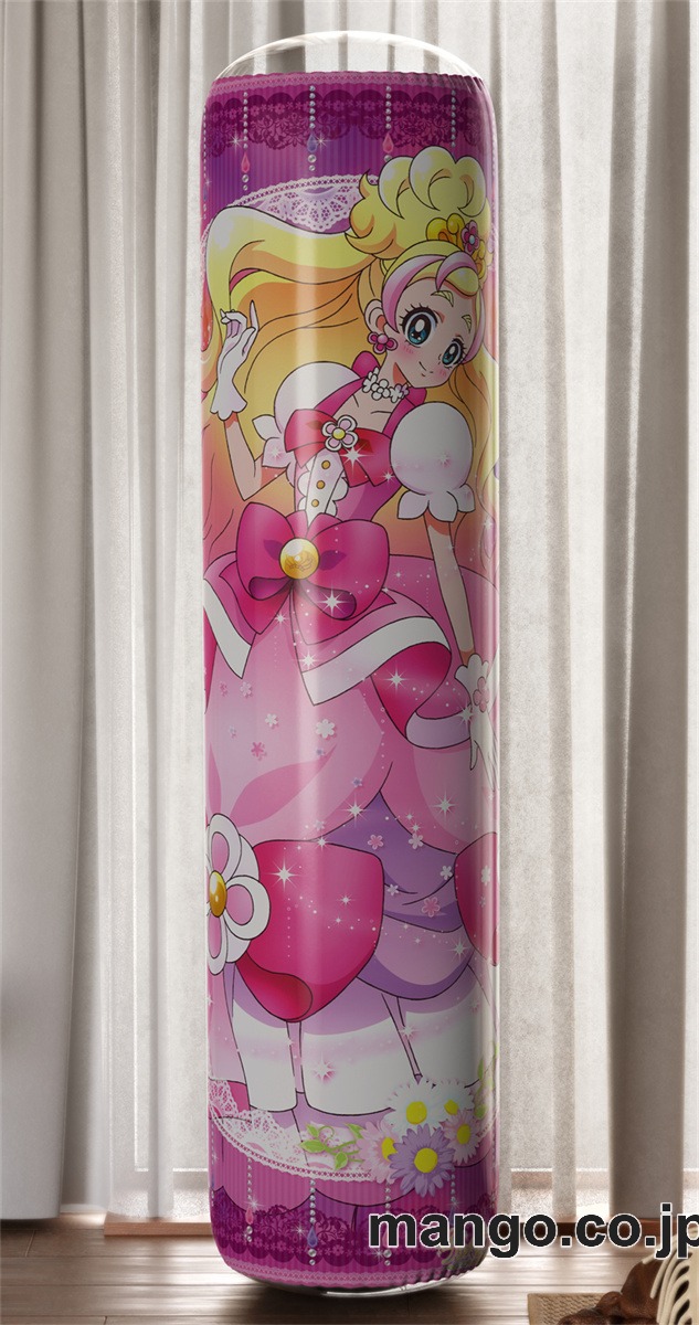 【おきあがりこぼし】PVC フィギュア風 / 立体ディスプレイ アニメ キャラクター バランスクッション【Ｇｏ！プリンセスプリキュア】春野はるか PVC製 キャラクターグッズ コレクション用 2