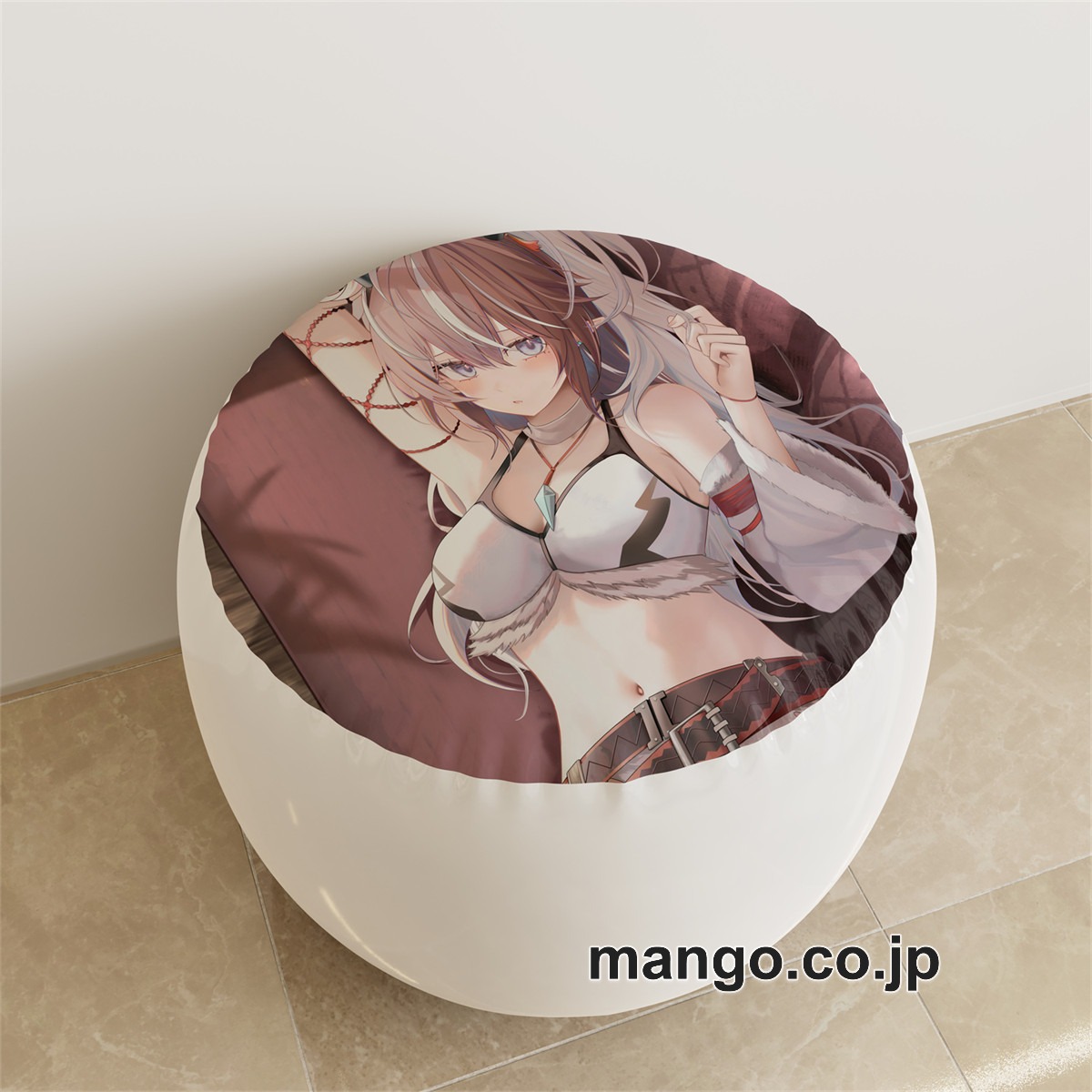 PVC ラウンドスツール【アークナイツ】ヤトウ アニメ キャラクターグッズ PVC製 ラウンドスツール コレクション用