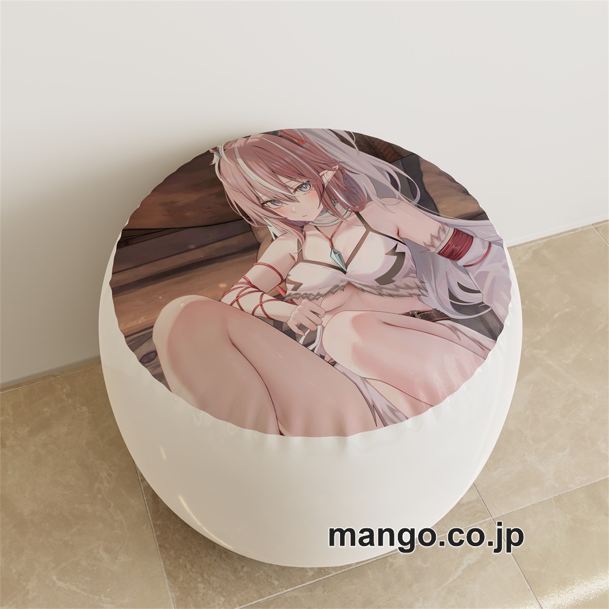 PVC ラウンドスツール【アークナイツ】ヤトウ アニメ キャラクターグッズ PVC製 ラウンドスツール コレクション用 2