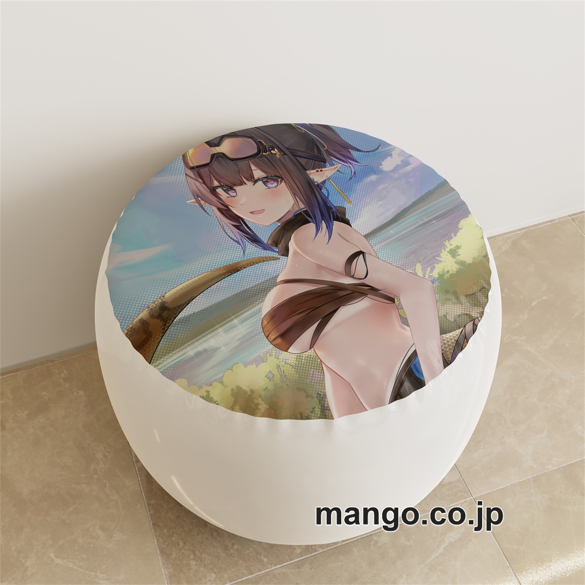 PVC ラウンドスツール【アークナイツ】ユーネクテス アニメ キャラクターグッズ PVC製 ラウンドスツール コレクション用