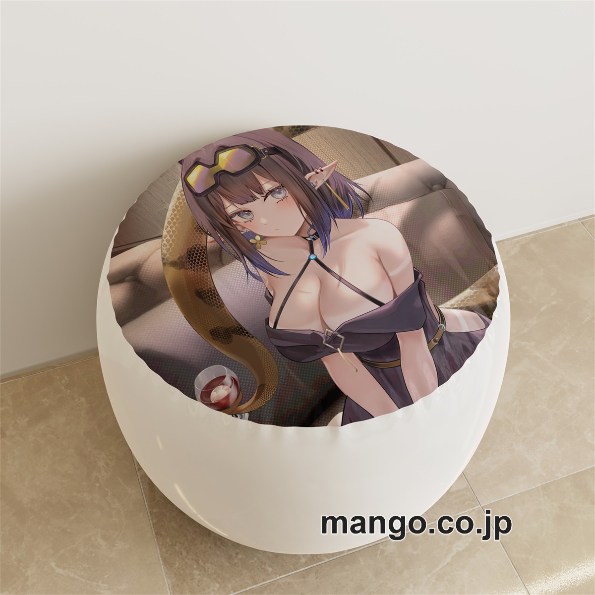 PVC ラウンドスツール【アークナイツ】ユーネクテス アニメ キャラクターグッズ PVC製 ラウンドスツール コレクション用 2