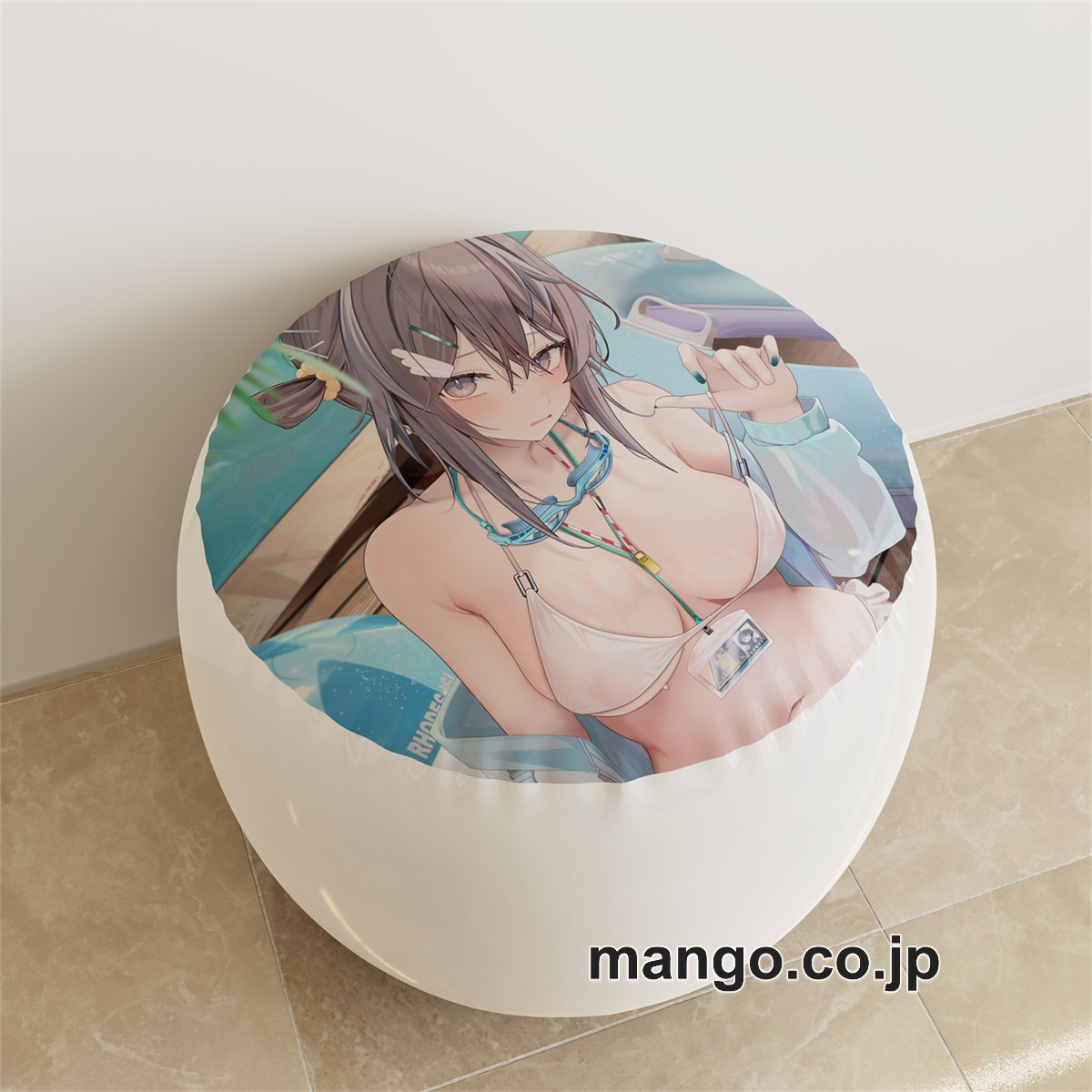 PVC ラウンドスツール【アークナイツ】ラ・プルマ アニメ キャラクターグッズ PVC製 ラウンドスツール コレクション用