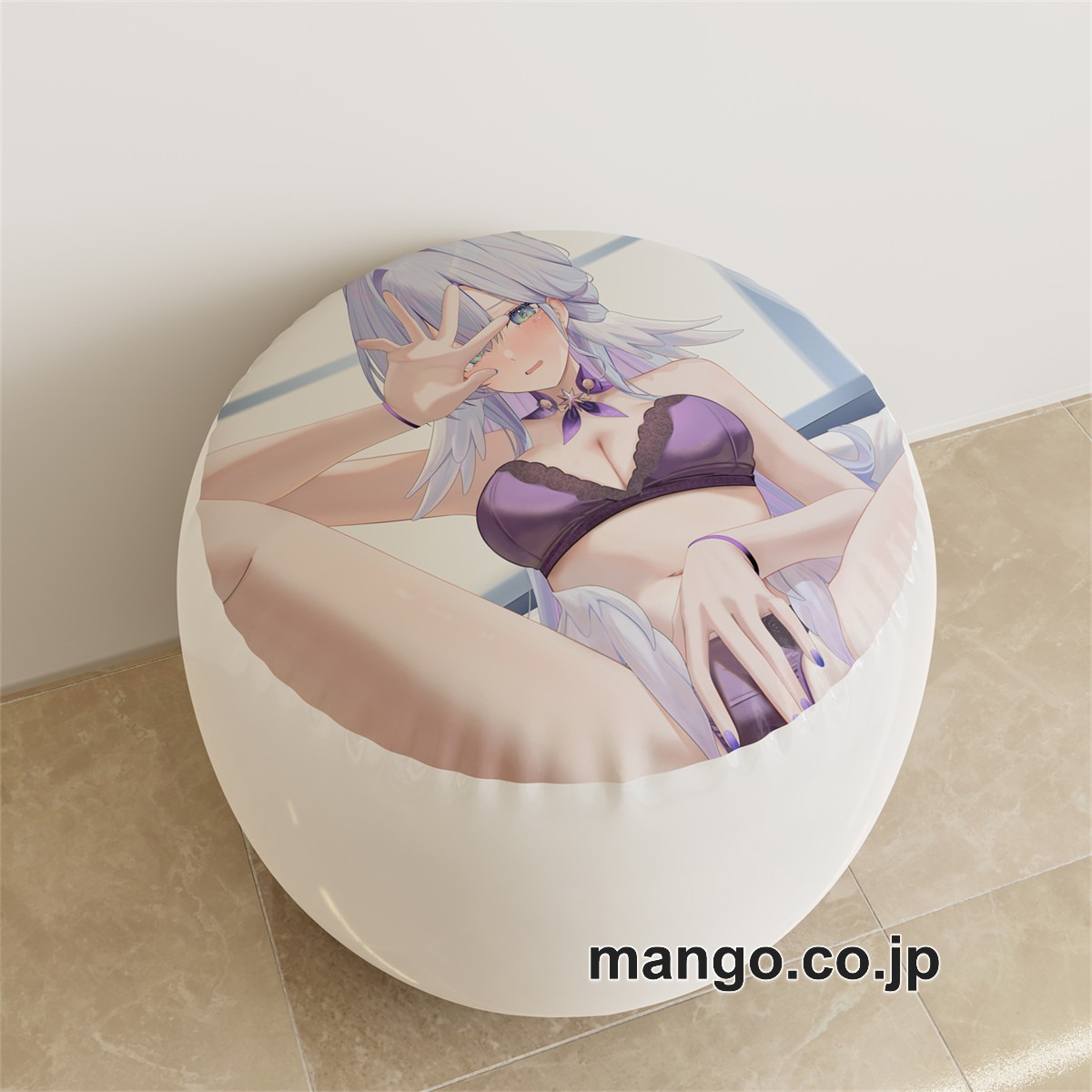 PVC ラウンドスツール【崩壊スターレイル】ロビン アニメ キャラクターグッズ PVC製 ラウンドスツール コレクション用 2