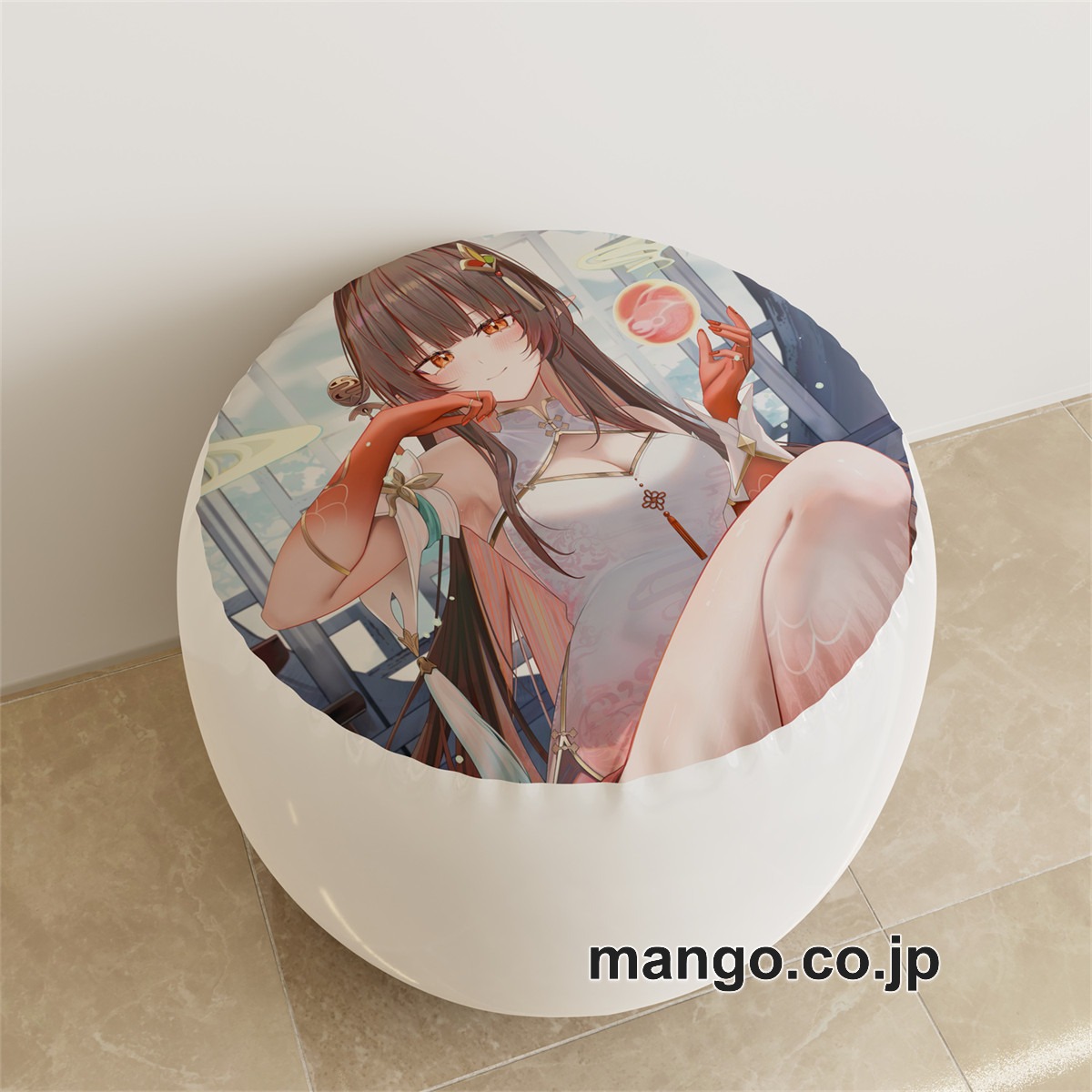 PVC ラウンドスツール【崩壊スターレイル】霊砂 アニメ キャラクターグッズ PVC製 ラウンドスツール コレクション用 2
