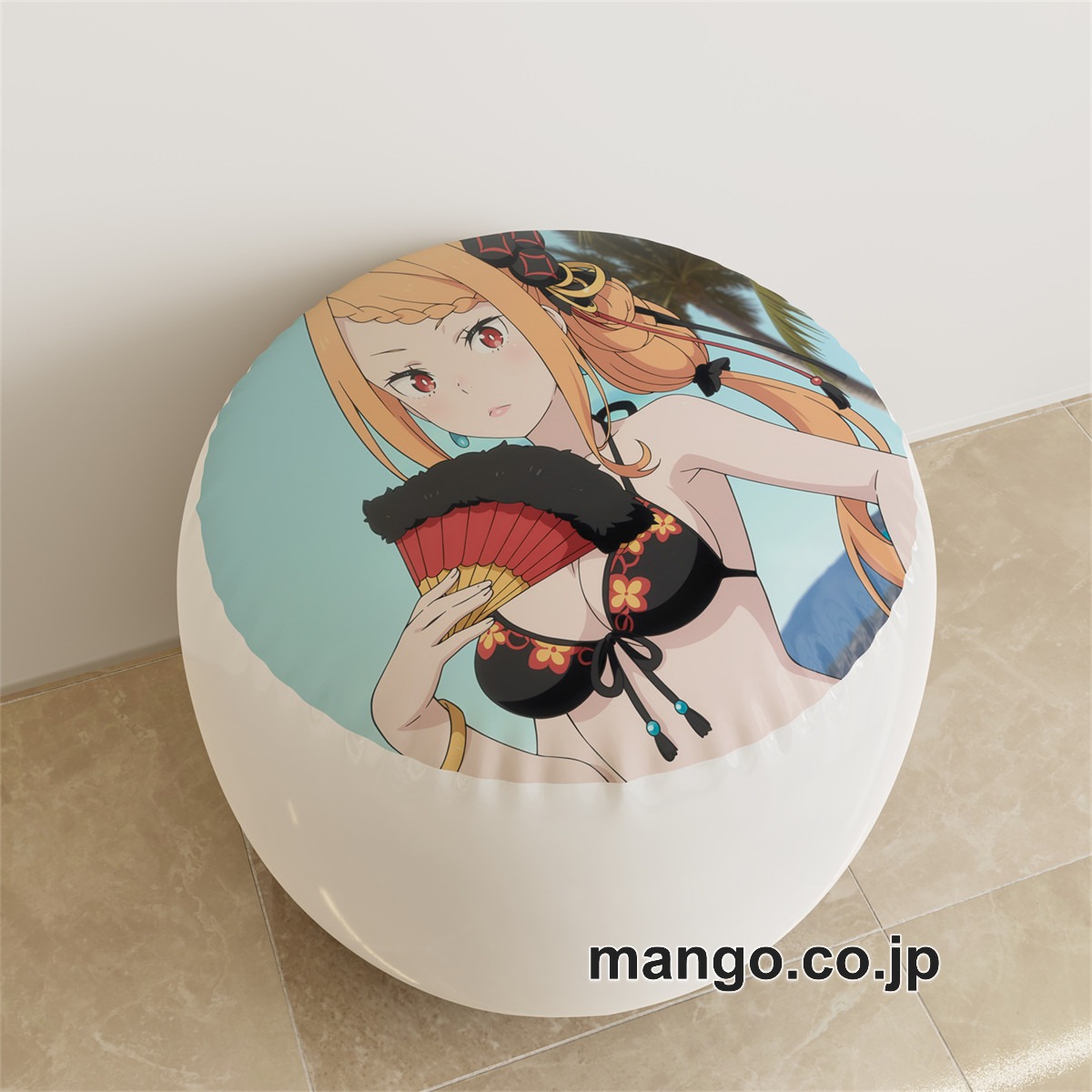 PVC ラウンドスツール【Reゼロから始める異世界生活】プリシラ アニメ キャラクターグッズ PVC製 ラウンドスツール コレクション用 2