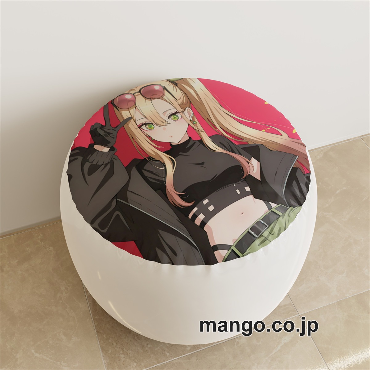 PVC ラウンドスツール【その着せ替え人形は恋をする】喜多川海夢 アニメ キャラクターグッズ PVC製 ラウンドスツール コレクション用 2