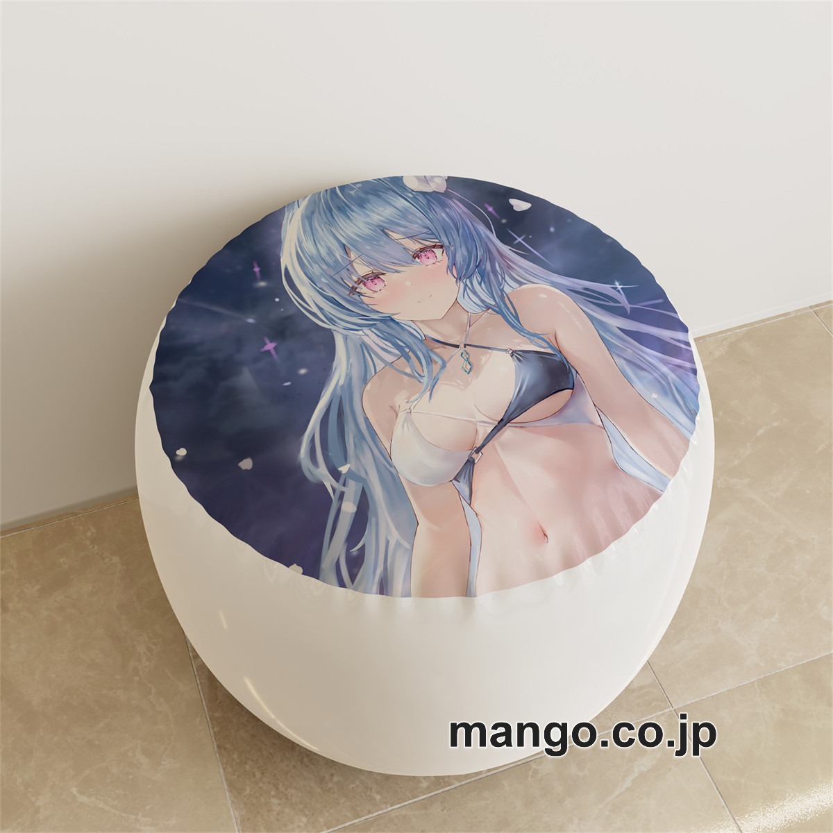 PVC ラウンドスツール【アズールレーン】ヘレナ アニメ キャラクターグッズ PVC製 ラウンドスツール コレクション用