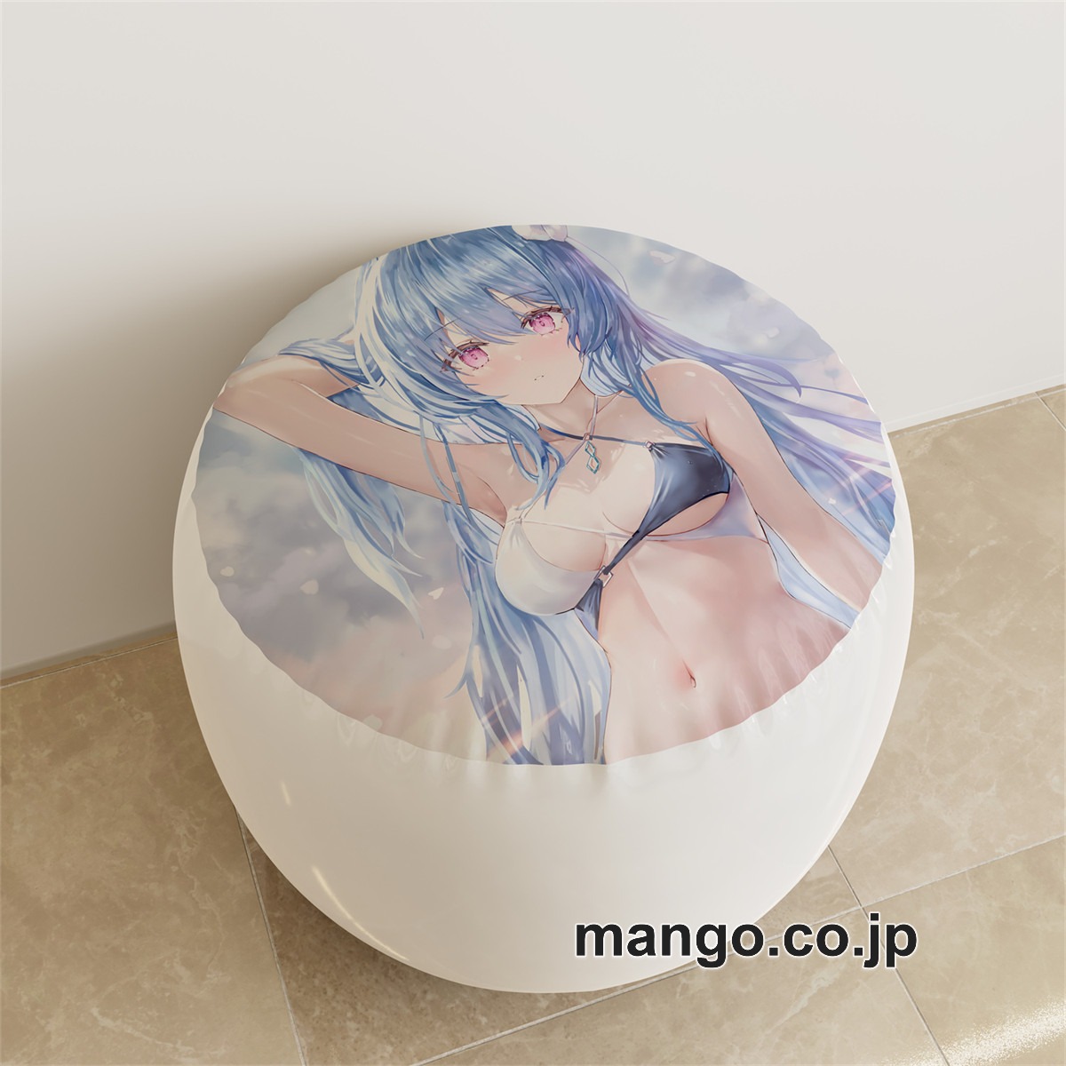 PVC ラウンドスツール【アズールレーン】ヘレナ アニメ キャラクターグッズ PVC製 ラウンドスツール コレクション用 2