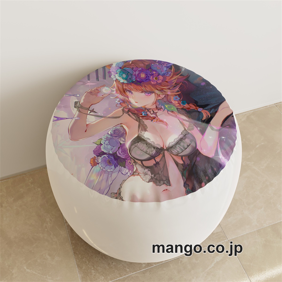 PVC ラウンドスツール【バーチャルYouTuber】小鳥遊キアラ 戌神ころね アニメ キャラクターグッズ PVC製 ラウンドスツール コレクション用