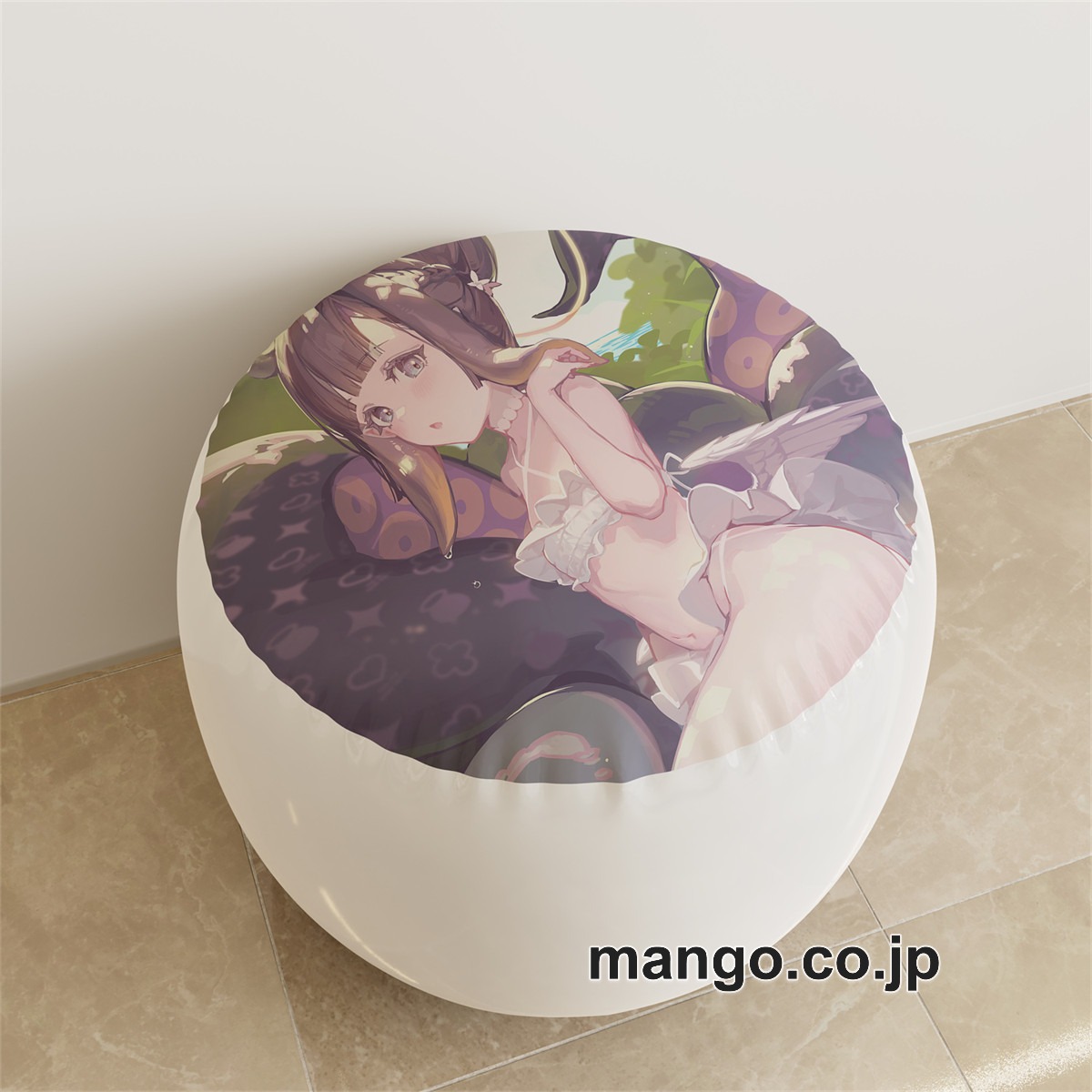 PVC ラウンドスツール【バーチャルYouTuber】一伊那尓栖 アニメ キャラクターグッズ PVC製 ラウンドスツール コレクション用