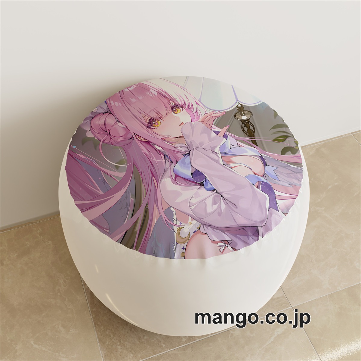 PVC ラウンドスツール【ブルーアーカイブ】聖園ミカ 下江コハル アニメ キャラクターグッズ PVC製 ラウンドスツール コレクション用