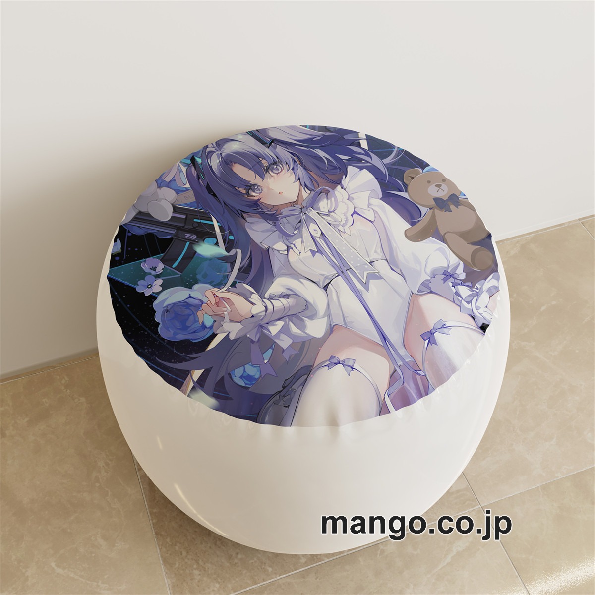 PVC ラウンドスツール【ブルーアーカイブ】伊落マリー 早瀬ユウカ アニメ キャラクターグッズ PVC製 ラウンドスツール コレクション用 2