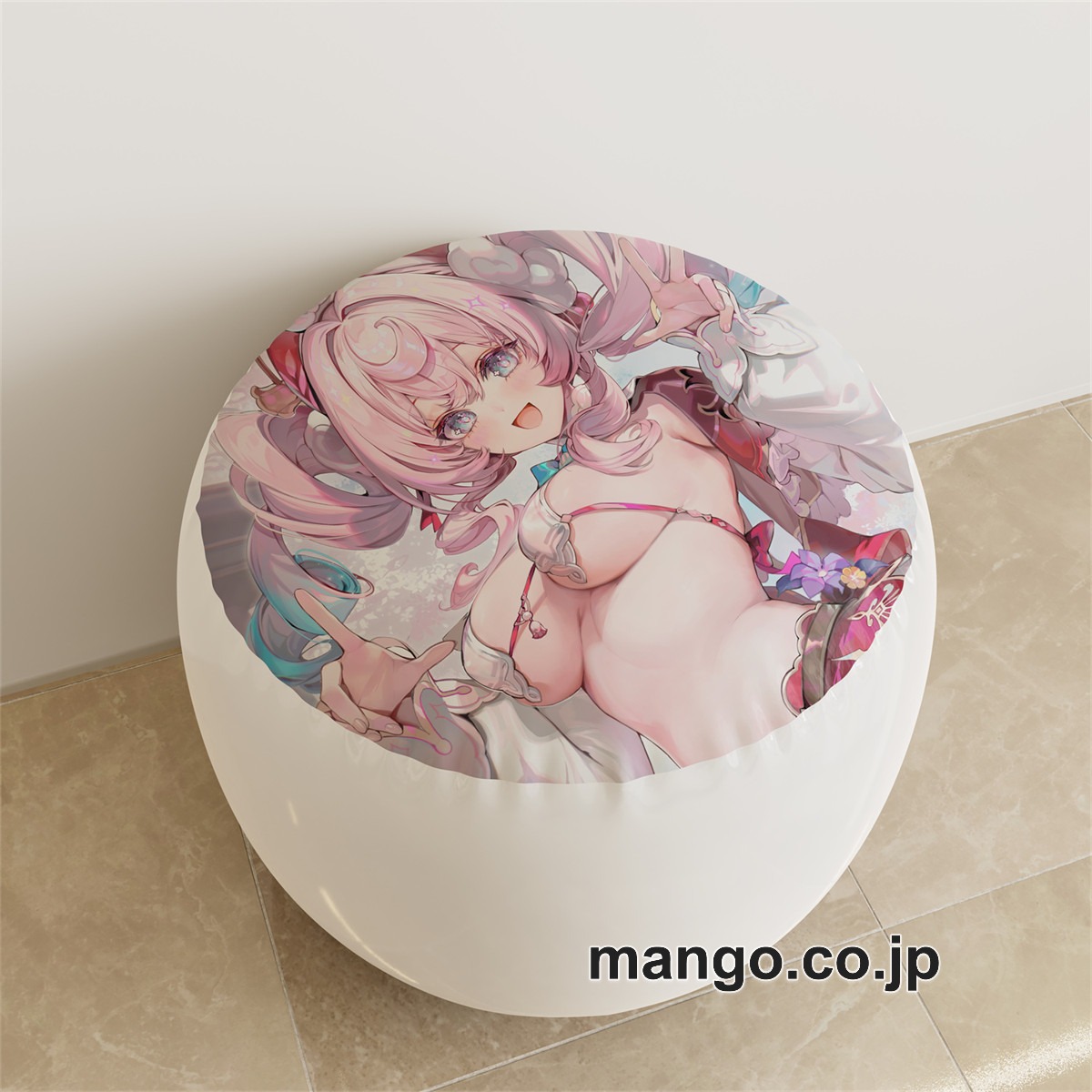 PVC ラウンドスツール【崩壊スターレイル】キャストリス ヒアンシー アニメ キャラクターグッズ PVC製 ラウンドスツール コレクション用 2