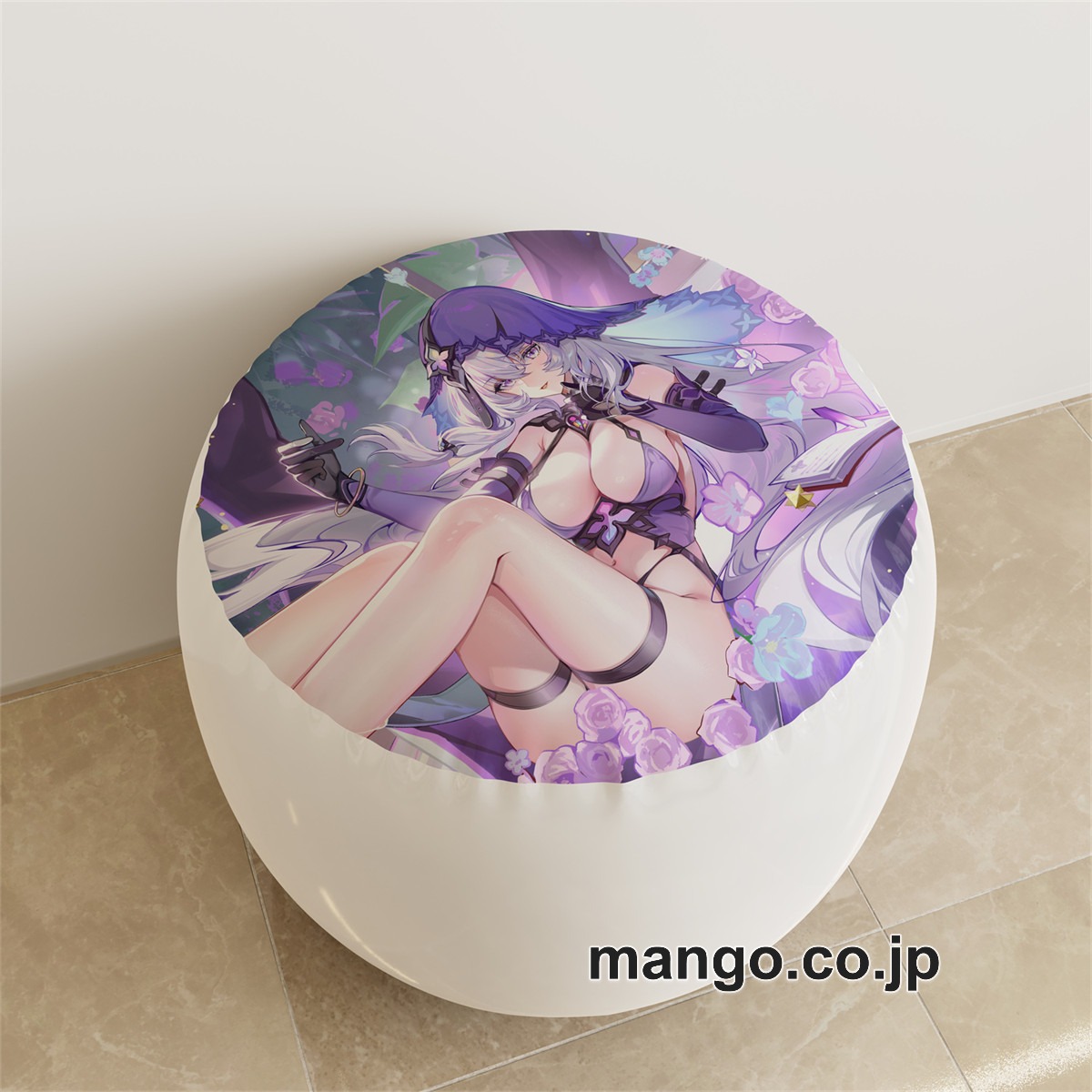 PVC ラウンドスツール【崩壊スターレイル】ブラックスワン ヘルタ アニメ キャラクターグッズ PVC製 ラウンドスツール コレクション用