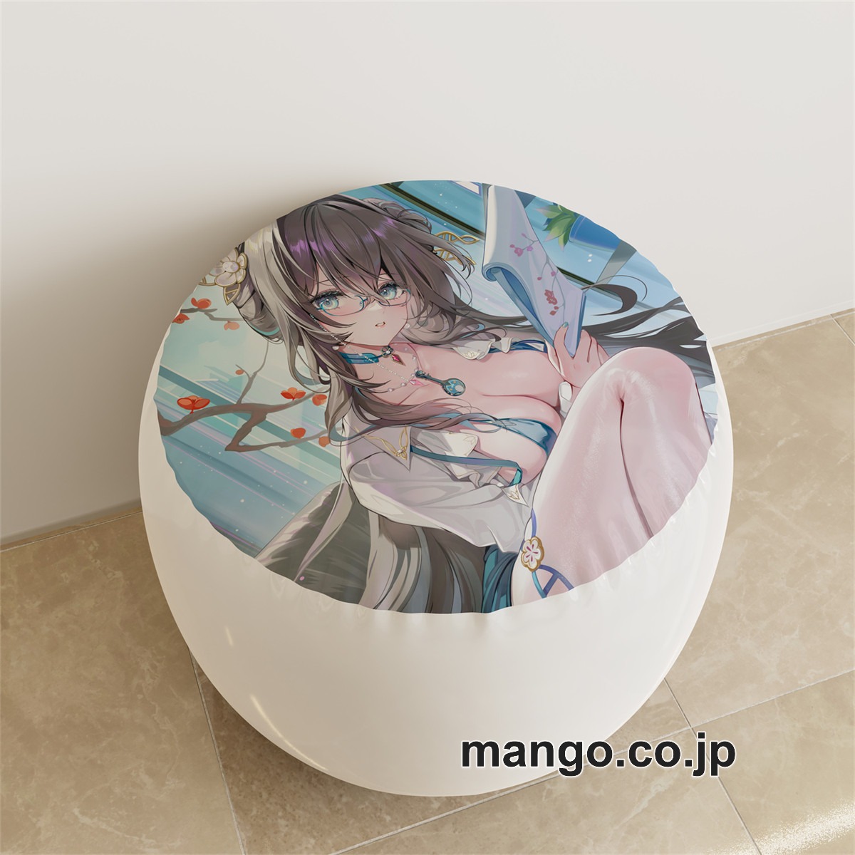 PVC ラウンドスツール【崩壊スターレイル】黄泉 阮梅 アニメ キャラクターグッズ PVC製 ラウンドスツール コレクション用 2