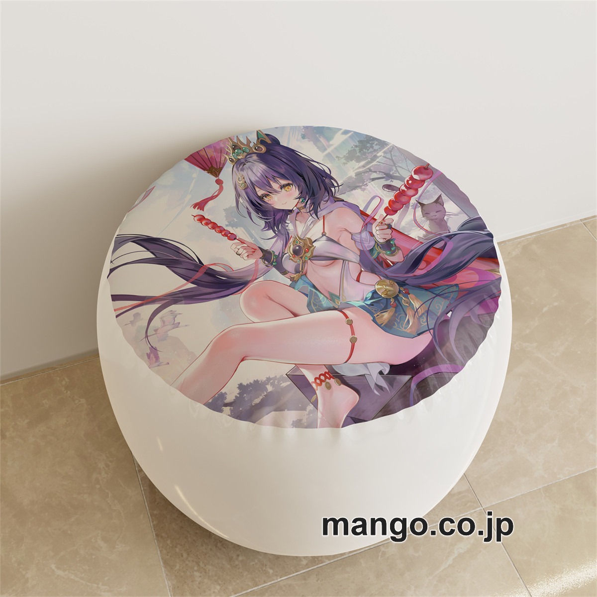 PVC ラウンドスツール【崩壊スターレイル】停雲 雲璃 アニメ キャラクターグッズ PVC製 ラウンドスツール コレクション用 2