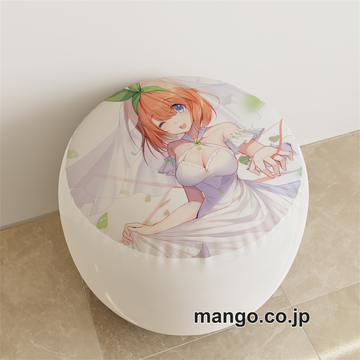 PVC ラウンドスツール【五等分の花嫁】中野四葉 アニメ キャラクターグッズ PVC製 ラウンドスツール コレクション用