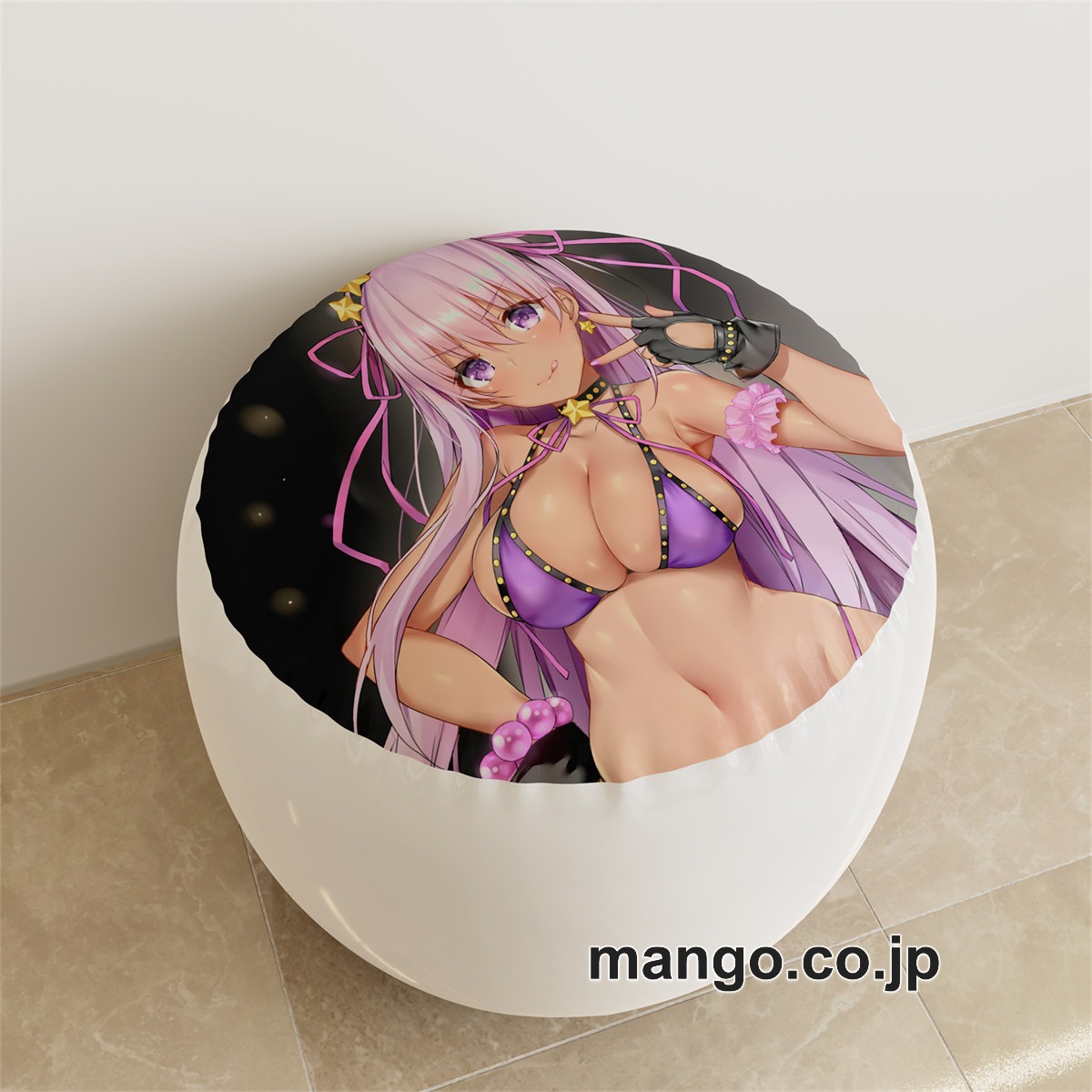PVC ラウンドスツール【Fate】ジャンヌ BB アニメ キャラクターグッズ PVC製 ラウンドスツール コレクション用 2
