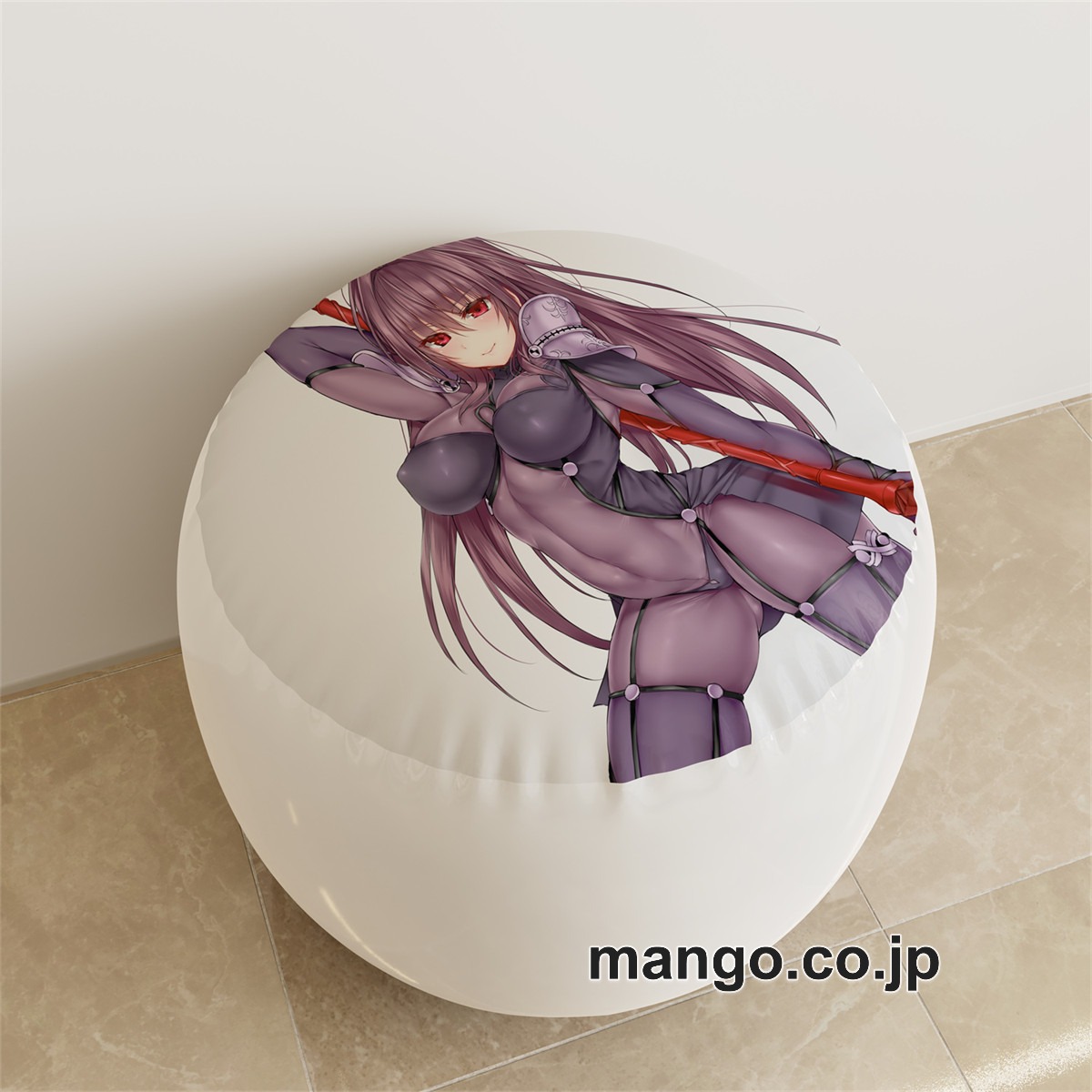 PVC ラウンドスツール【Fate】スカサハ アニメ キャラクターグッズ PVC製 ラウンドスツール コレクション用 2
