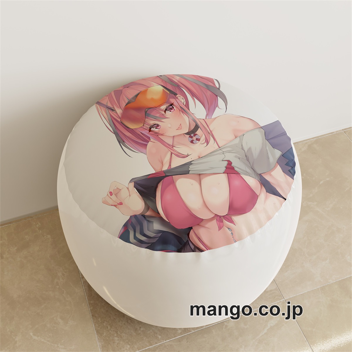 PVC ラウンドスツール【アズールレーン】ブレマートン 武蔵 アニメ キャラクターグッズ PVC製 ラウンドスツール コレクション用