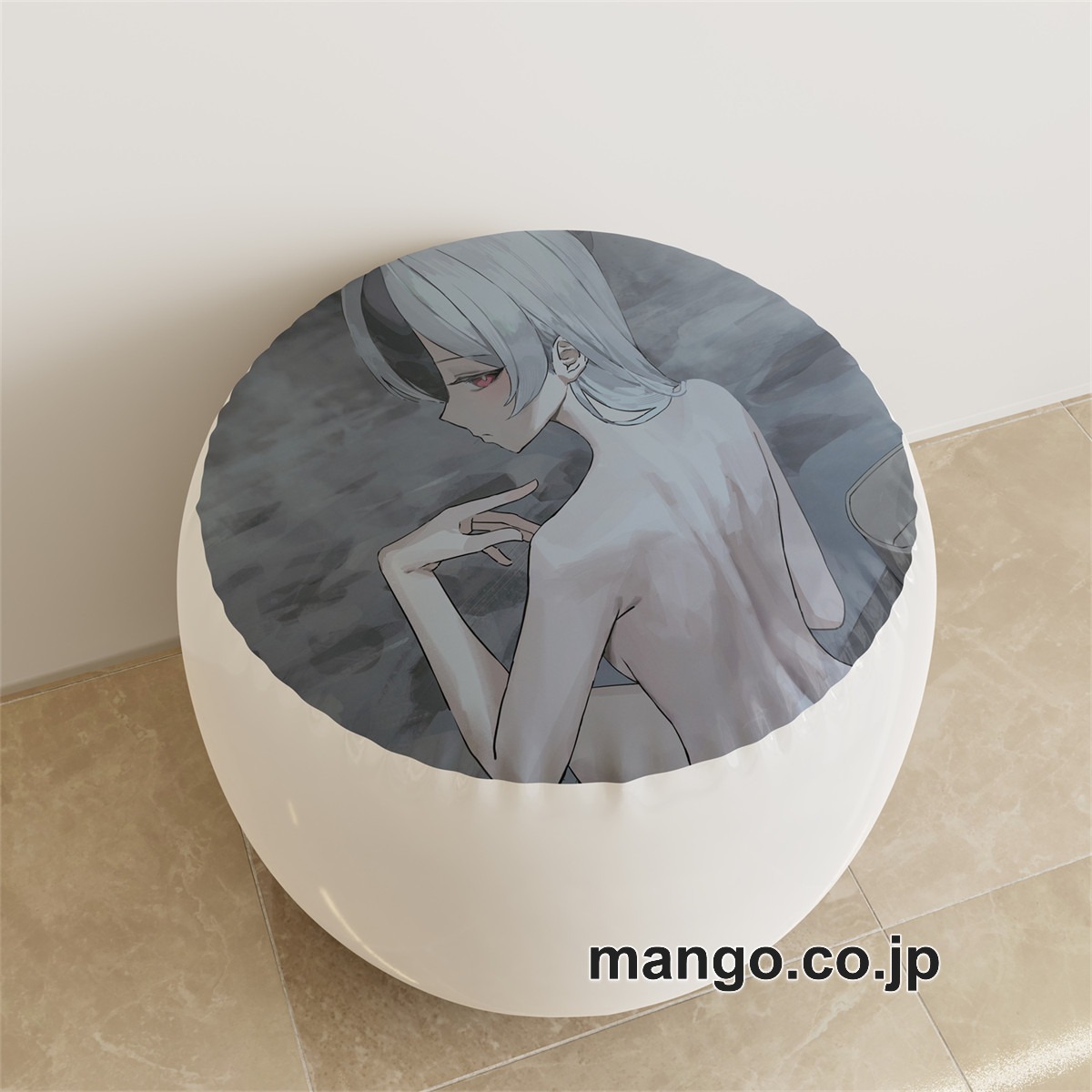 PVC ラウンドスツール【ブルーアーカイブ】鬼方カヨコ 空崎ヒナ アニメ キャラクターグッズ PVC製 ラウンドスツール コレクション用
