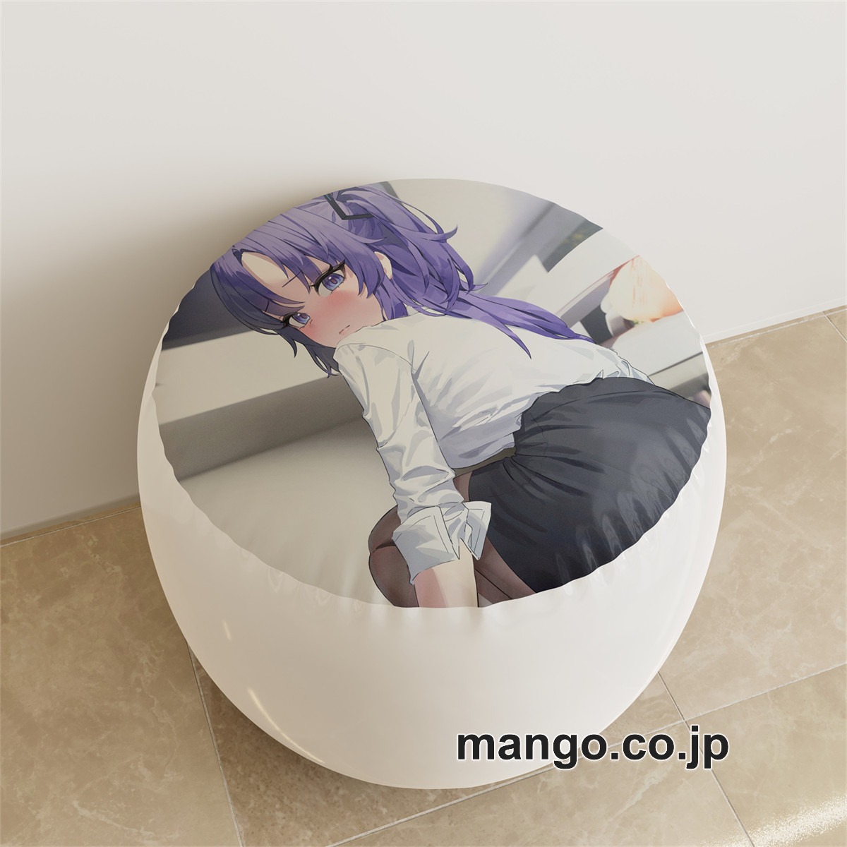 PVC ラウンドスツール【ブルーアーカイブ】早瀬ユウカ アニメ キャラクターグッズ PVC製 ラウンドスツール コレクション用 2