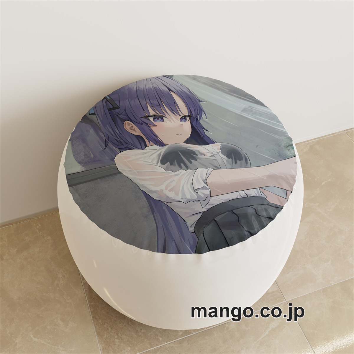 PVC ラウンドスツール【ブルーアーカイブ】早瀬ユウカ アニメ キャラクターグッズ PVC製 ラウンドスツール コレクション用