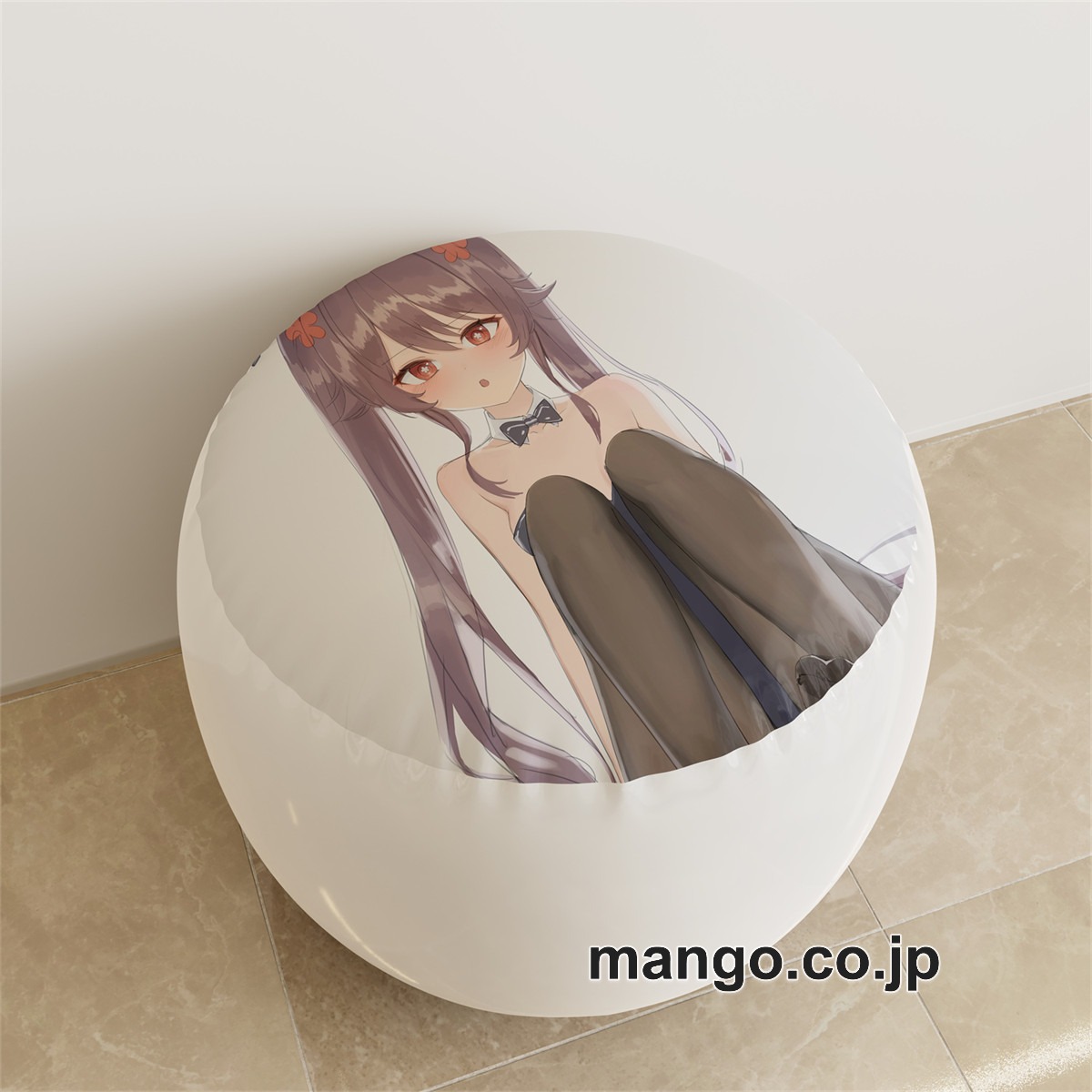 PVC ラウンドスツール【原神】胡桃 アニメ キャラクターグッズ PVC製 ラウンドスツール コレクション用 2