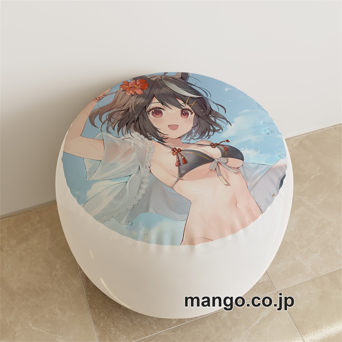 PVC ラウンドスツール【ウマ娘】キタサンブラック アニメ キャラクターグッズ PVC製 ラウンドスツール コレクション用