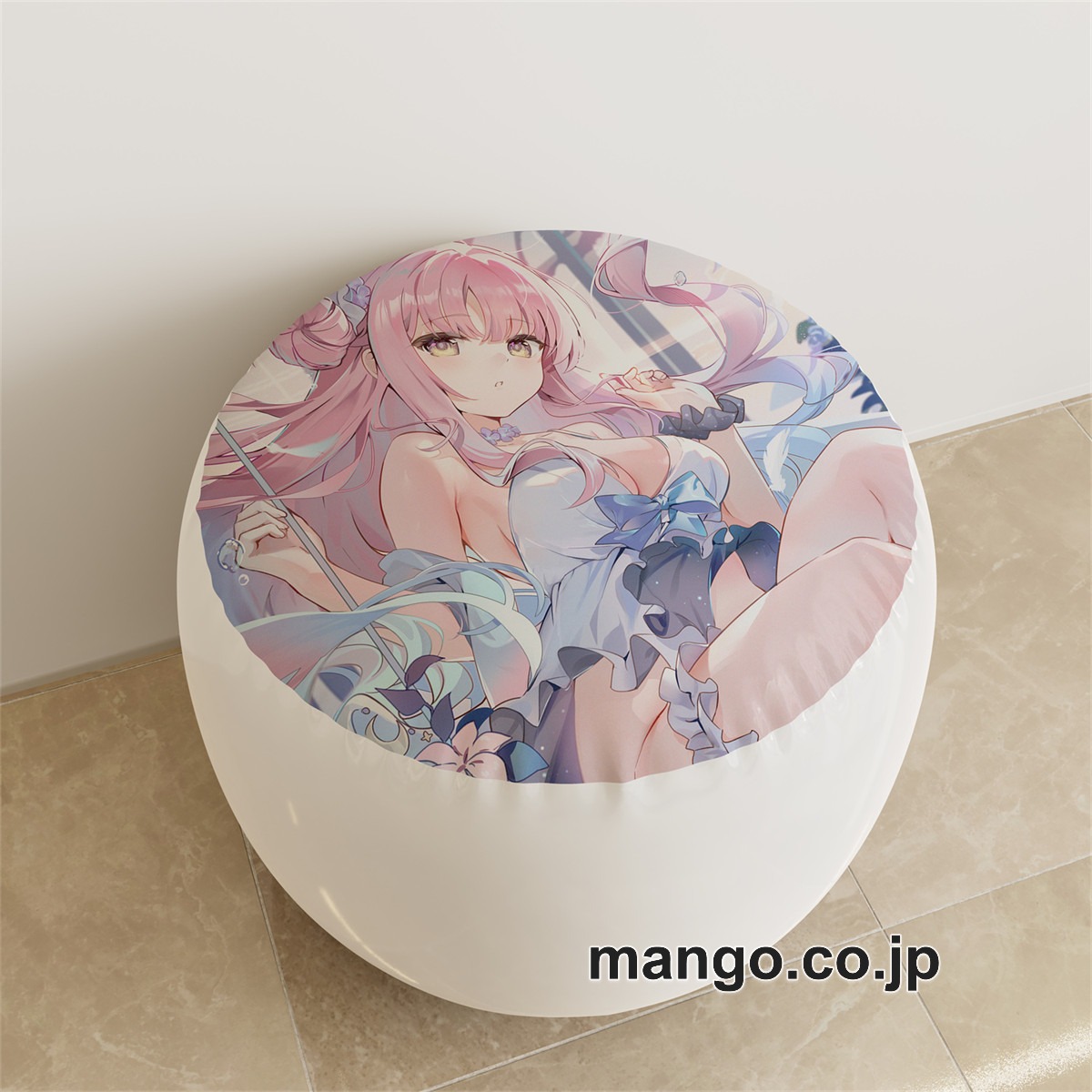 PVC ラウンドスツール【ブルーアーカイブ】聖園ミカ アニメ キャラクターグッズ PVC製 ラウンドスツール コレクション用