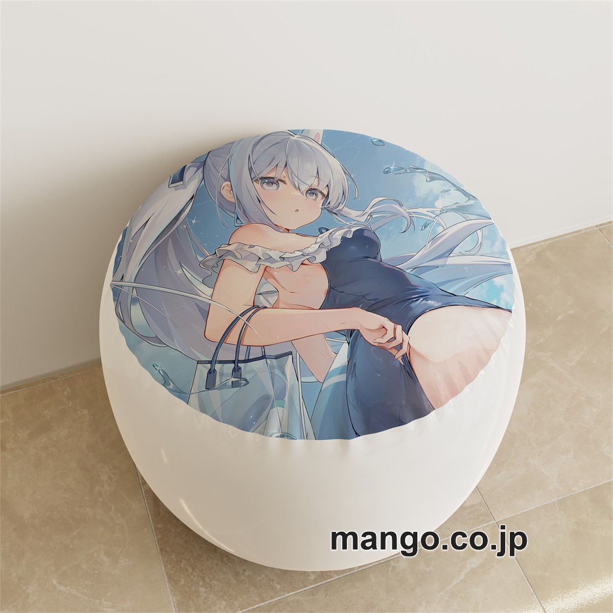 PVC ラウンドスツール【ブルーアーカイブ】月雪ミヤコ 仲正イチカ アニメ キャラクターグッズ PVC製 ラウンドスツール コレクション用