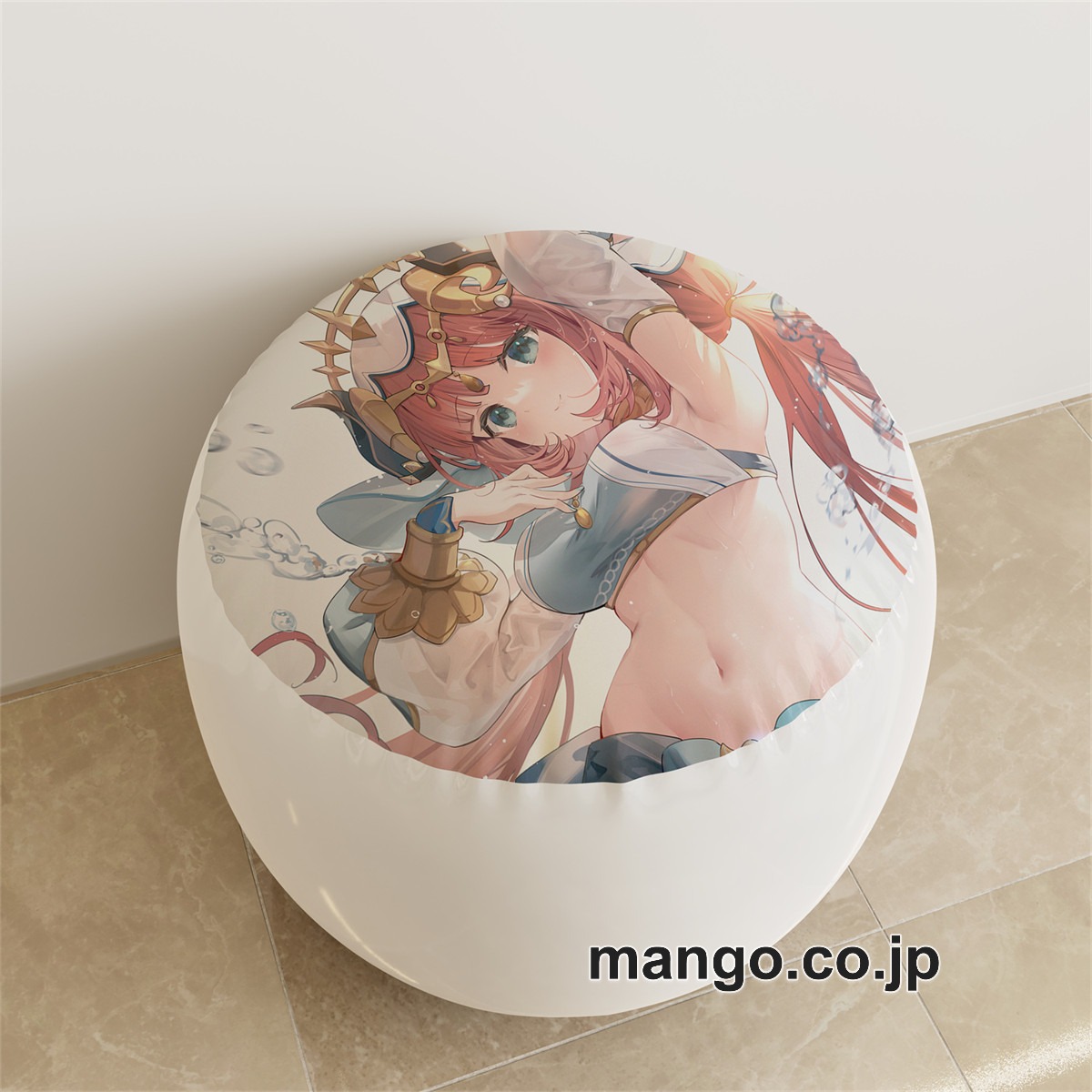 PVC ラウンドスツール【原神】ニィロウ 甘雨 アニメ キャラクターグッズ PVC製 ラウンドスツール コレクション用