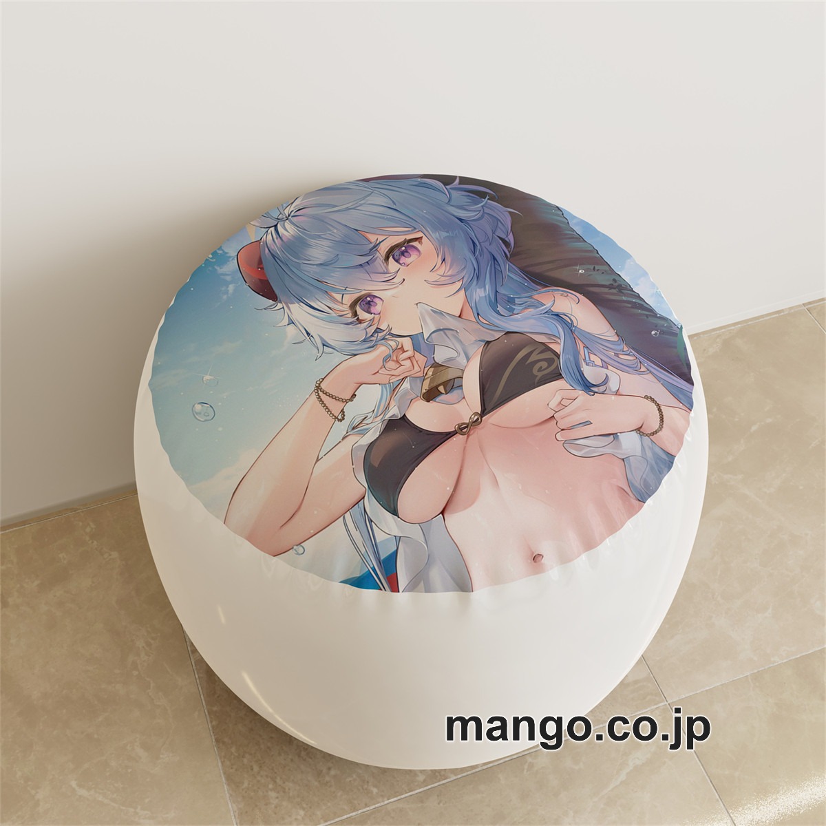 PVC ラウンドスツール【原神】ニィロウ 甘雨 アニメ キャラクターグッズ PVC製 ラウンドスツール コレクション用 2