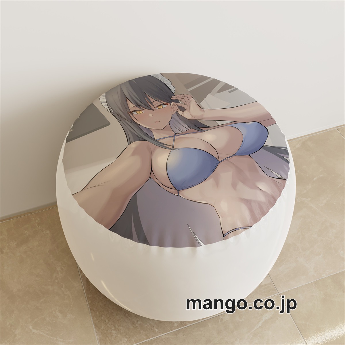 PVC ラウンドスツール【ブルーアーカイブ】角楯カリン 天雨アコ アニメ キャラクターグッズ PVC製 ラウンドスツール コレクション用