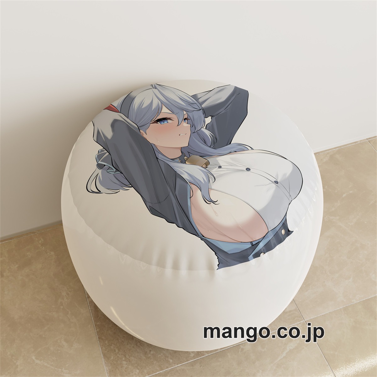 PVC ラウンドスツール【ブルーアーカイブ】角楯カリン 天雨アコ アニメ キャラクターグッズ PVC製 ラウンドスツール コレクション用 2