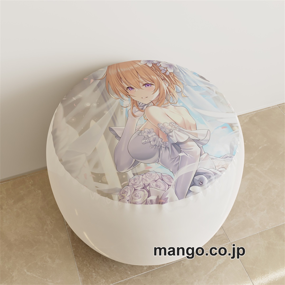 PVC ラウンドスツール【ご注文はうさぎですか】保登心愛 アニメ キャラクターグッズ PVC製 ラウンドスツール コレクション用