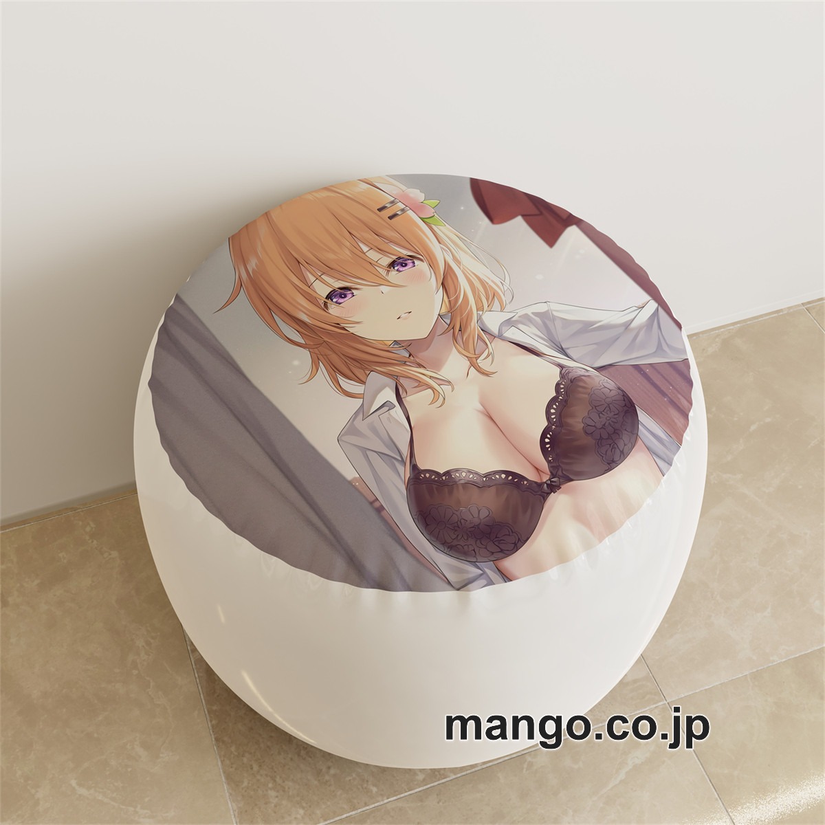 PVC ラウンドスツール【ご注文はうさぎですか】保登心愛 アニメ キャラクターグッズ PVC製 ラウンドスツール コレクション用 2