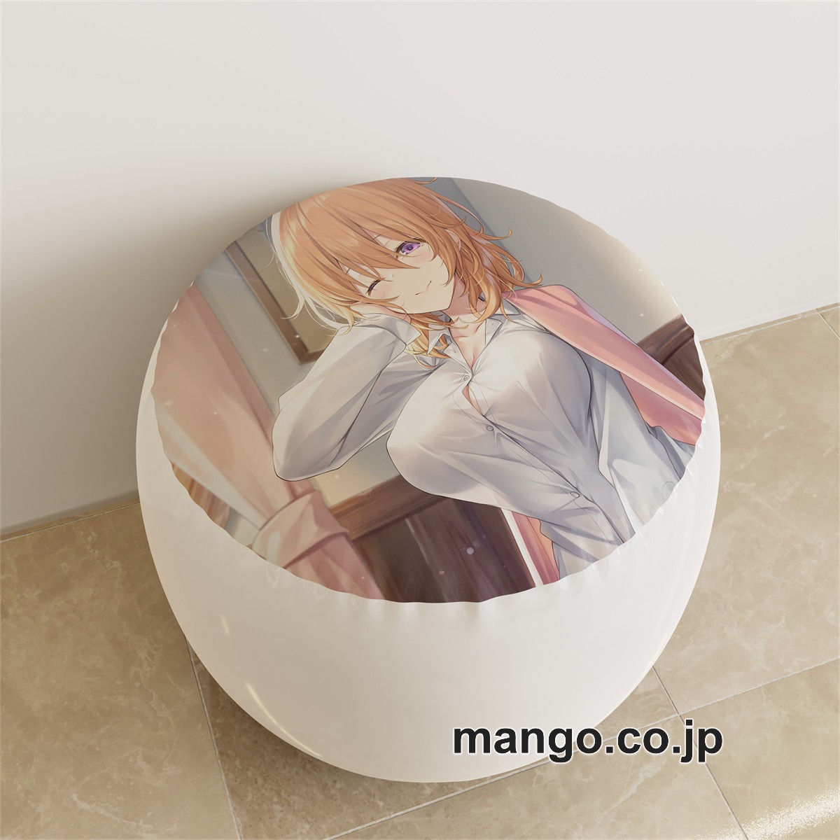 PVC ラウンドスツール【ご注文はうさぎですか】保登心愛 アニメ キャラクターグッズ PVC製 ラウンドスツール コレクション用 2