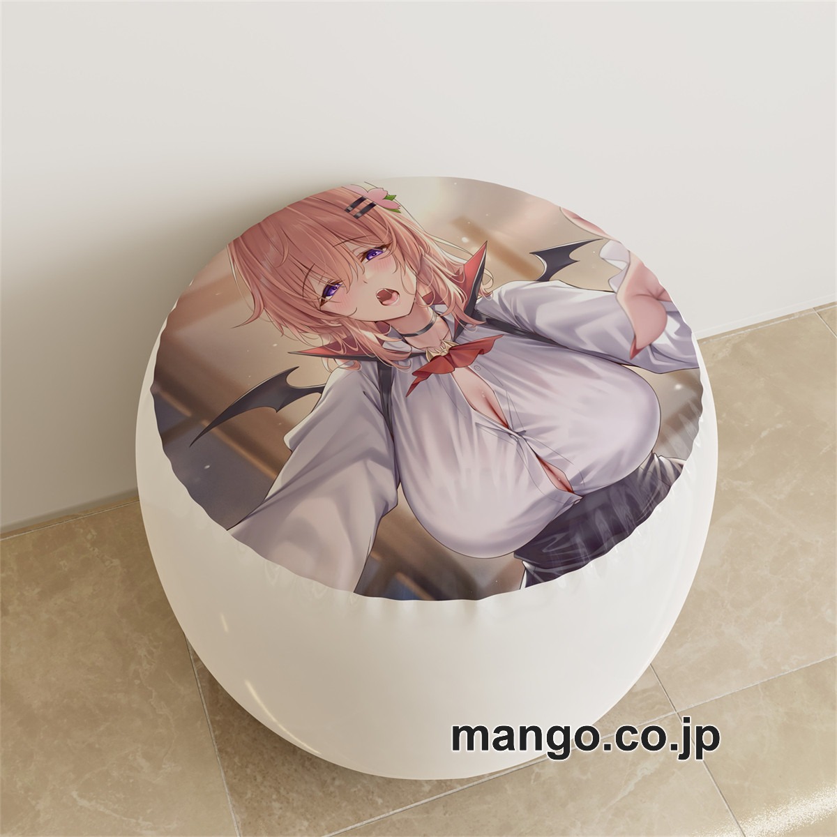 PVC ラウンドスツール【ご注文はうさぎですか】保登心愛 アニメ キャラクターグッズ PVC製 ラウンドスツール コレクション用 2