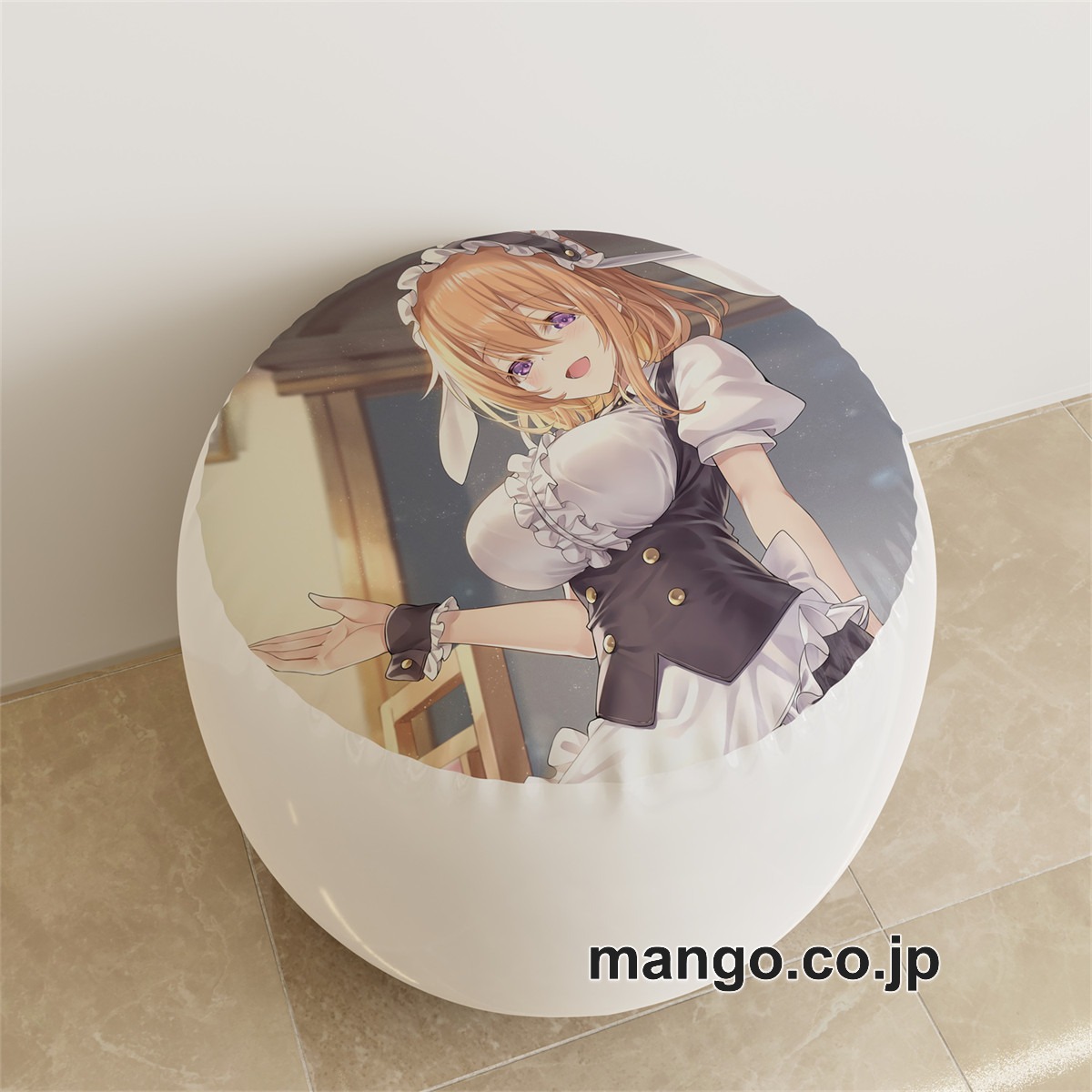 PVC ラウンドスツール【ご注文はうさぎですか】保登心愛 アニメ キャラクターグッズ PVC製 ラウンドスツール コレクション用