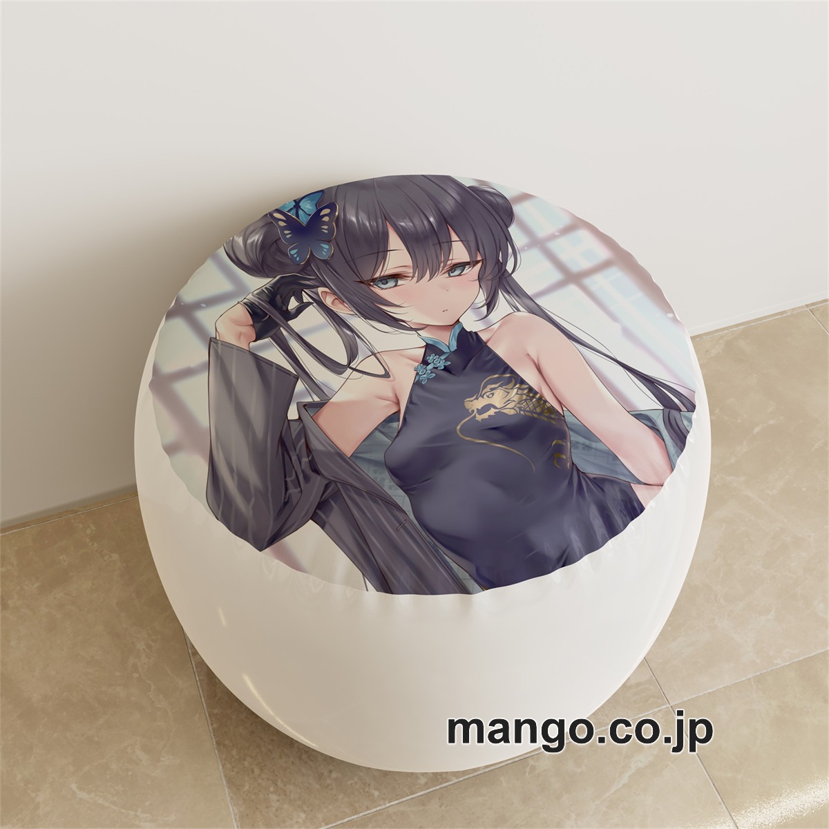 PVC ラウンドスツール【ブルーアーカイブ】竜華キサキ 桐生キキョウ アニメ キャラクターグッズ PVC製 ラウンドスツール コレクション用