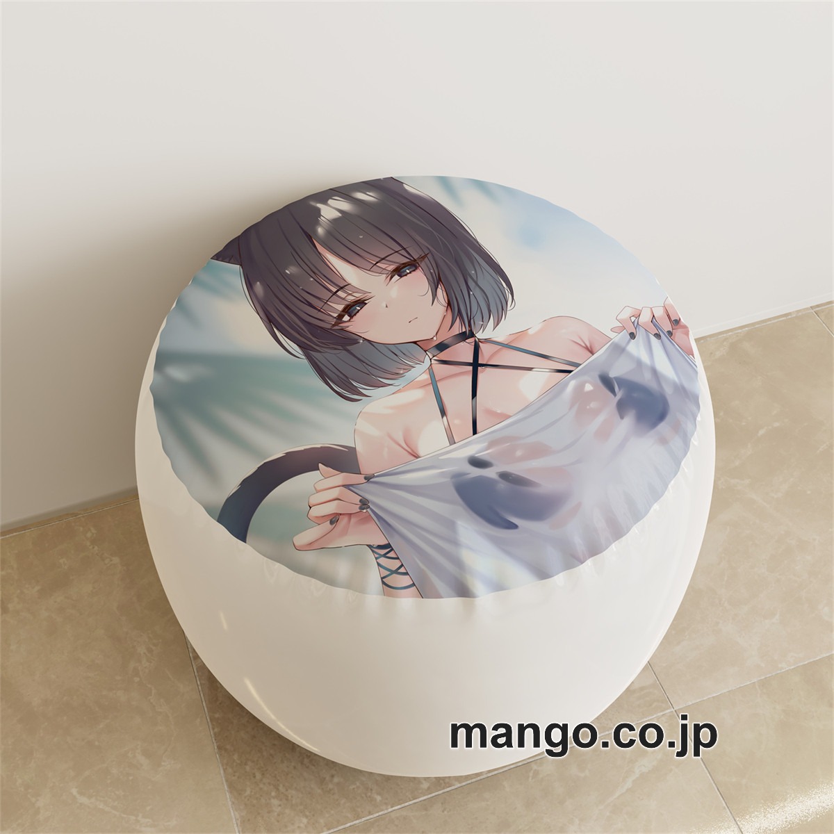PVC ラウンドスツール【ブルーアーカイブ】竜華キサキ 桐生キキョウ アニメ キャラクターグッズ PVC製 ラウンドスツール コレクション用 2