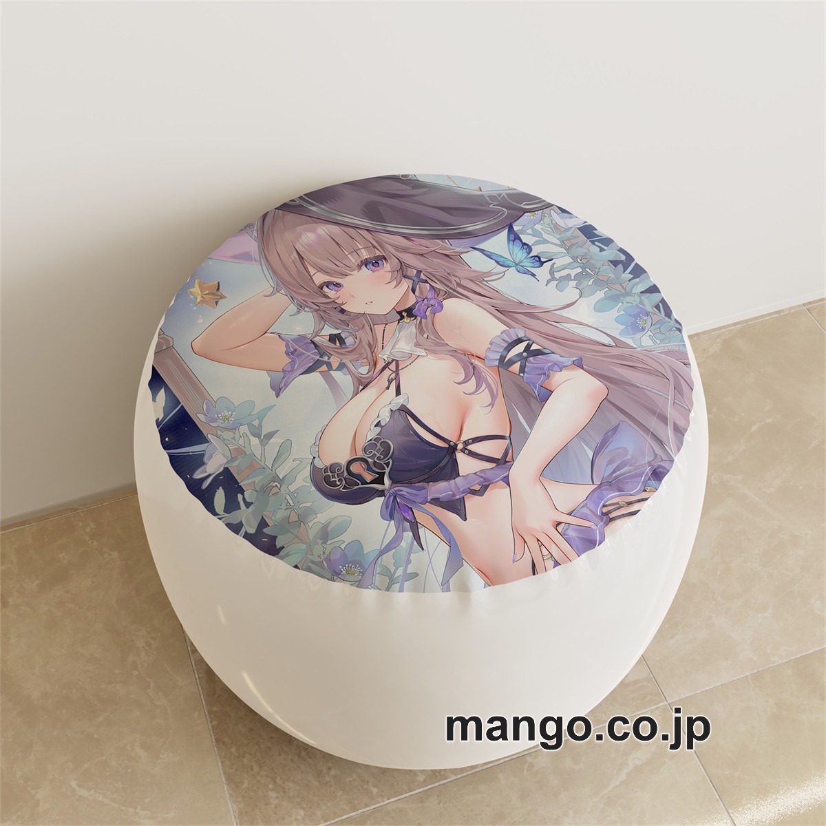 PVC ラウンドスツール【崩壊スターレイル】ヘルタ アニメ キャラクターグッズ PVC製 ラウンドスツール コレクション用 2