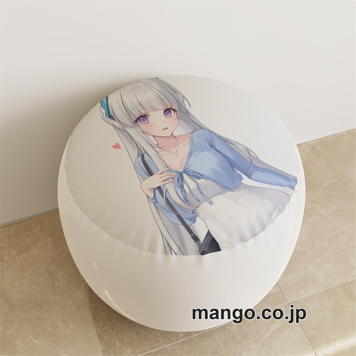 PVC ラウンドスツール【ブルーアーカイブ】生塩ノア アニメ キャラクターグッズ PVC製 ラウンドスツール コレクション用