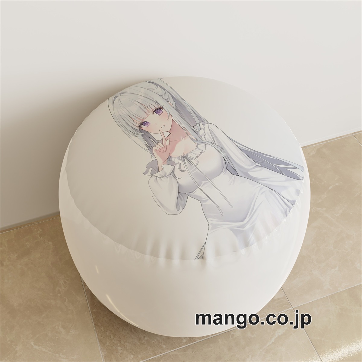 PVC ラウンドスツール【ブルーアーカイブ】生塩ノア アニメ キャラクターグッズ PVC製 ラウンドスツール コレクション用 2